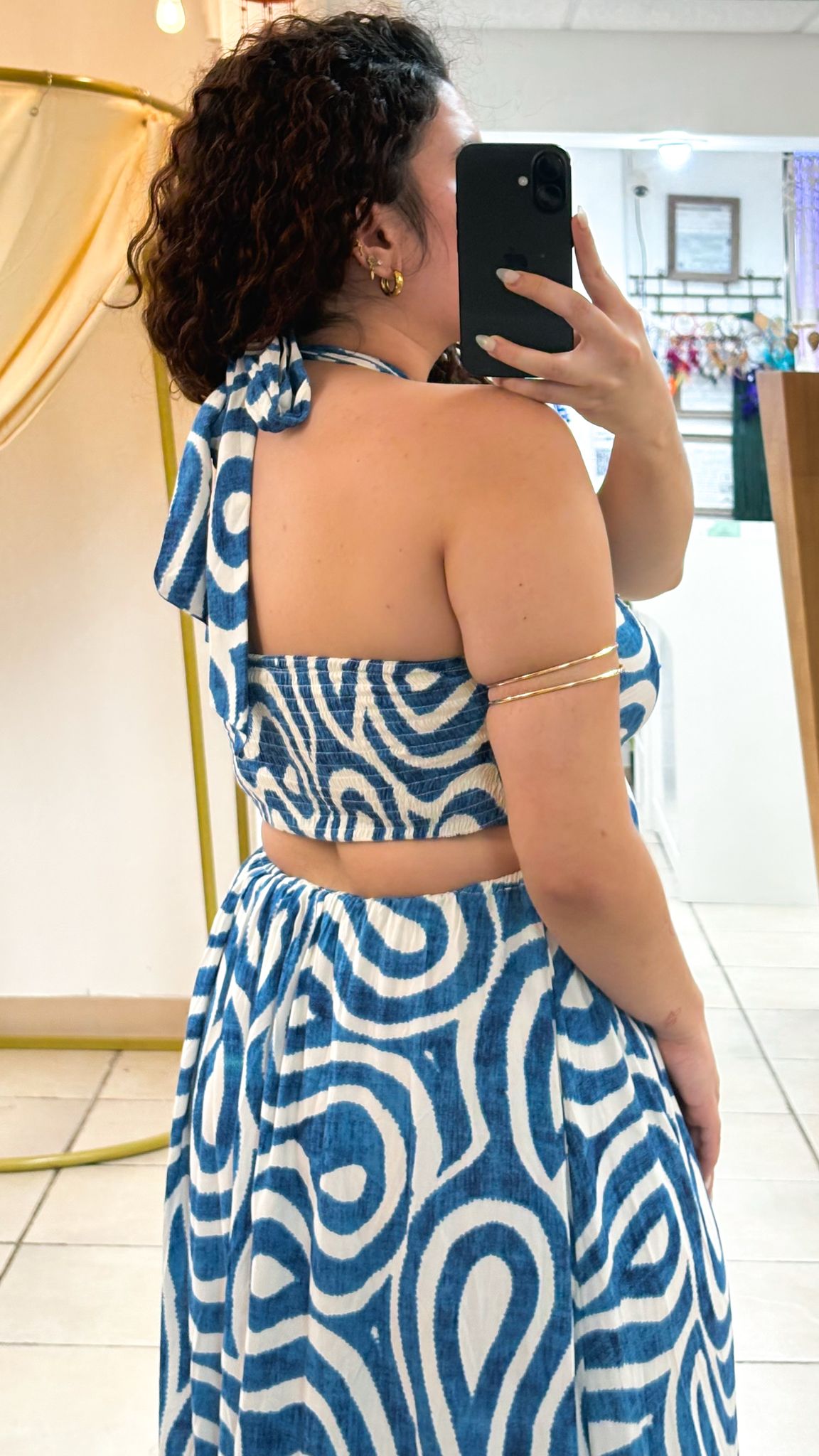 Talay Dress-Blue