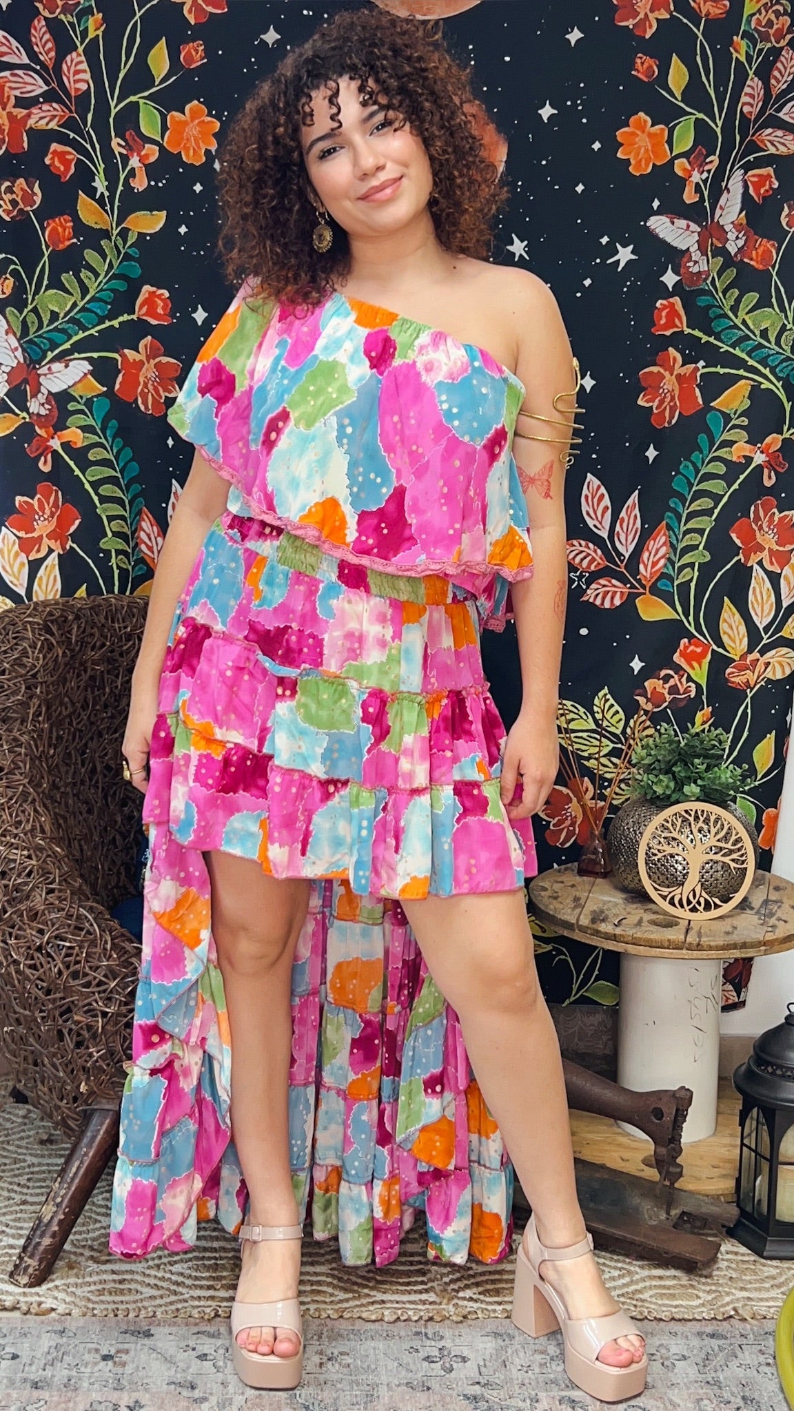 Mar High-Low Skirt