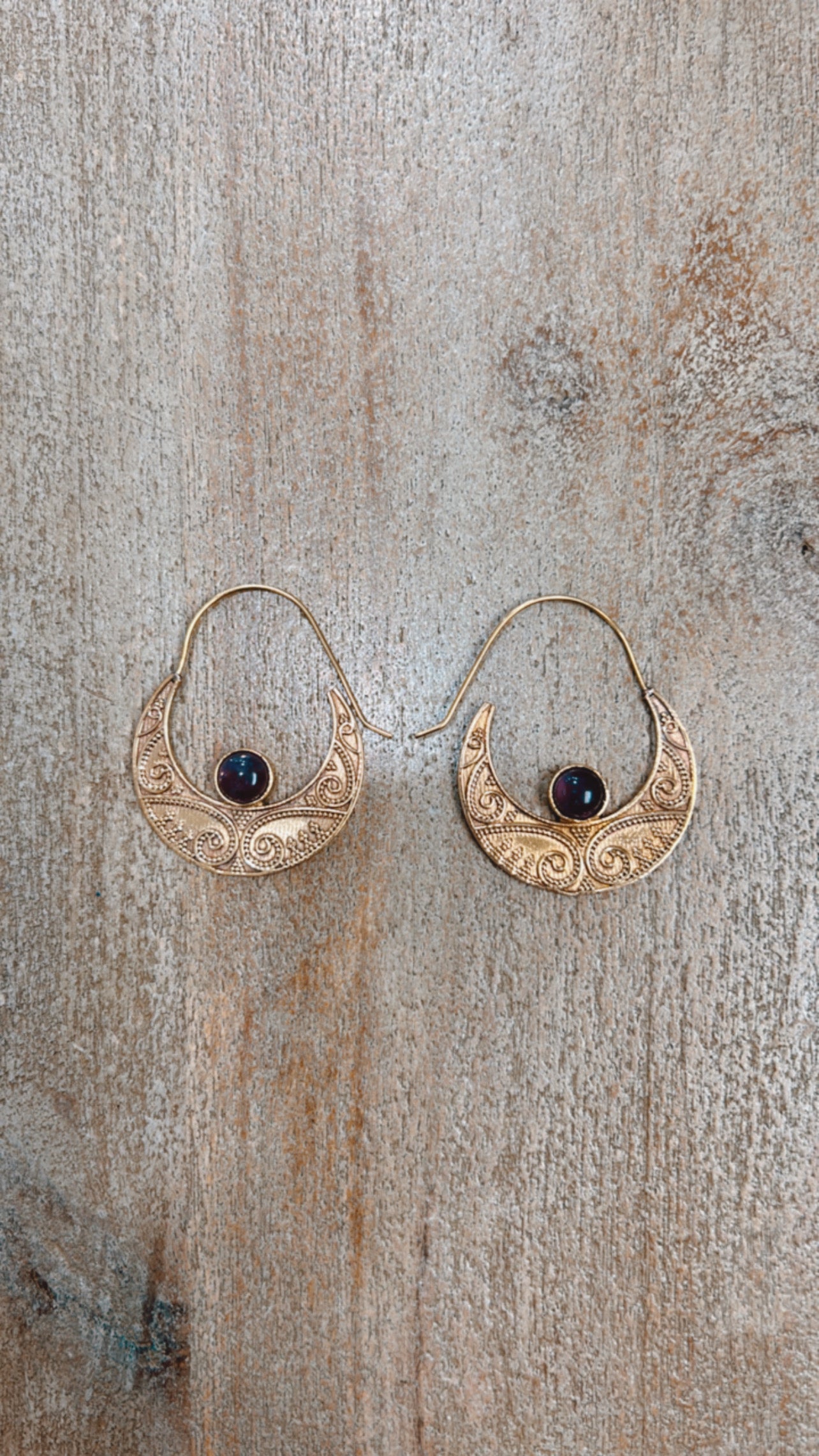 Brass Earrings