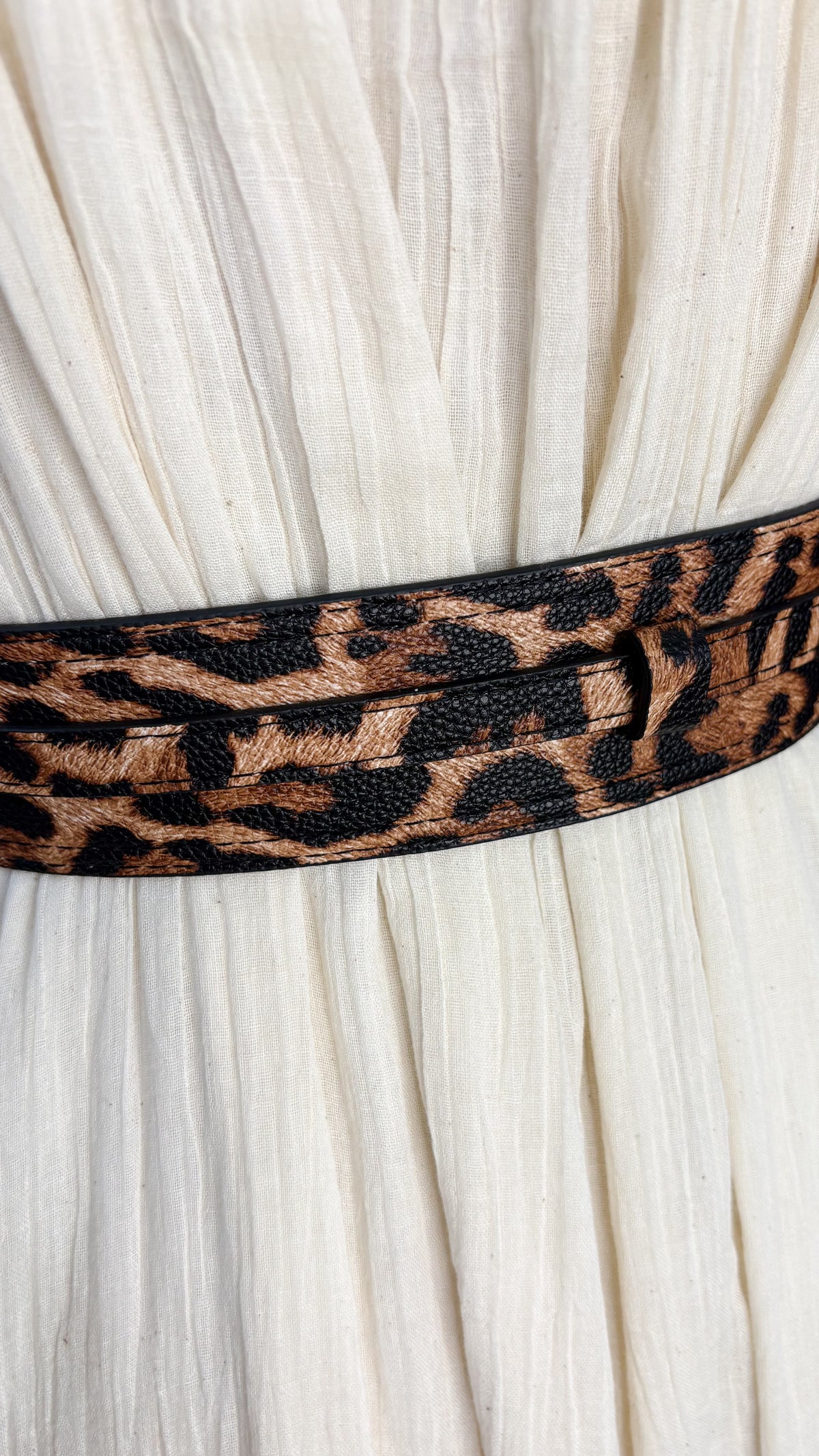 Animal Print Belt