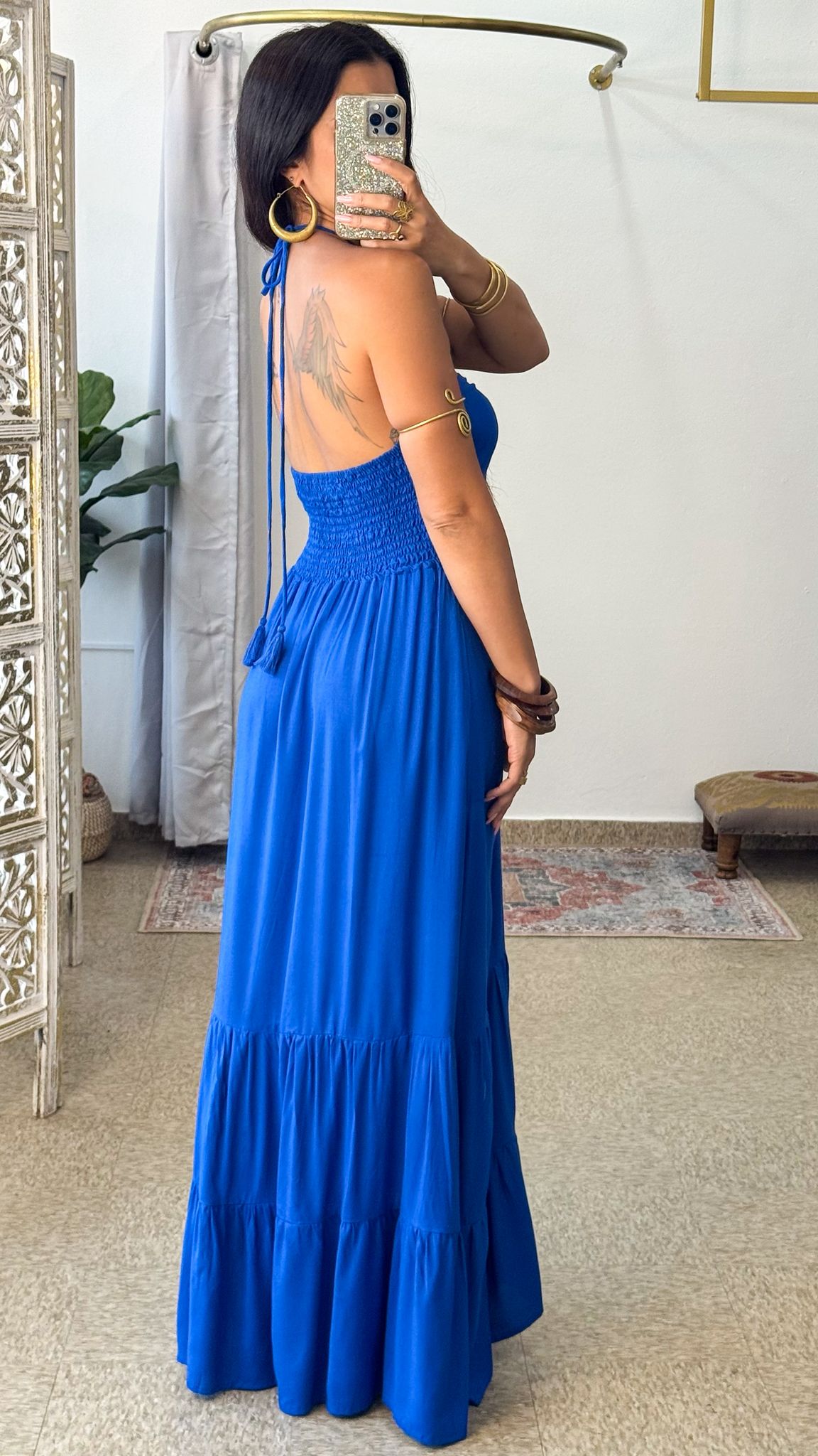 Valeska Dress-Royal