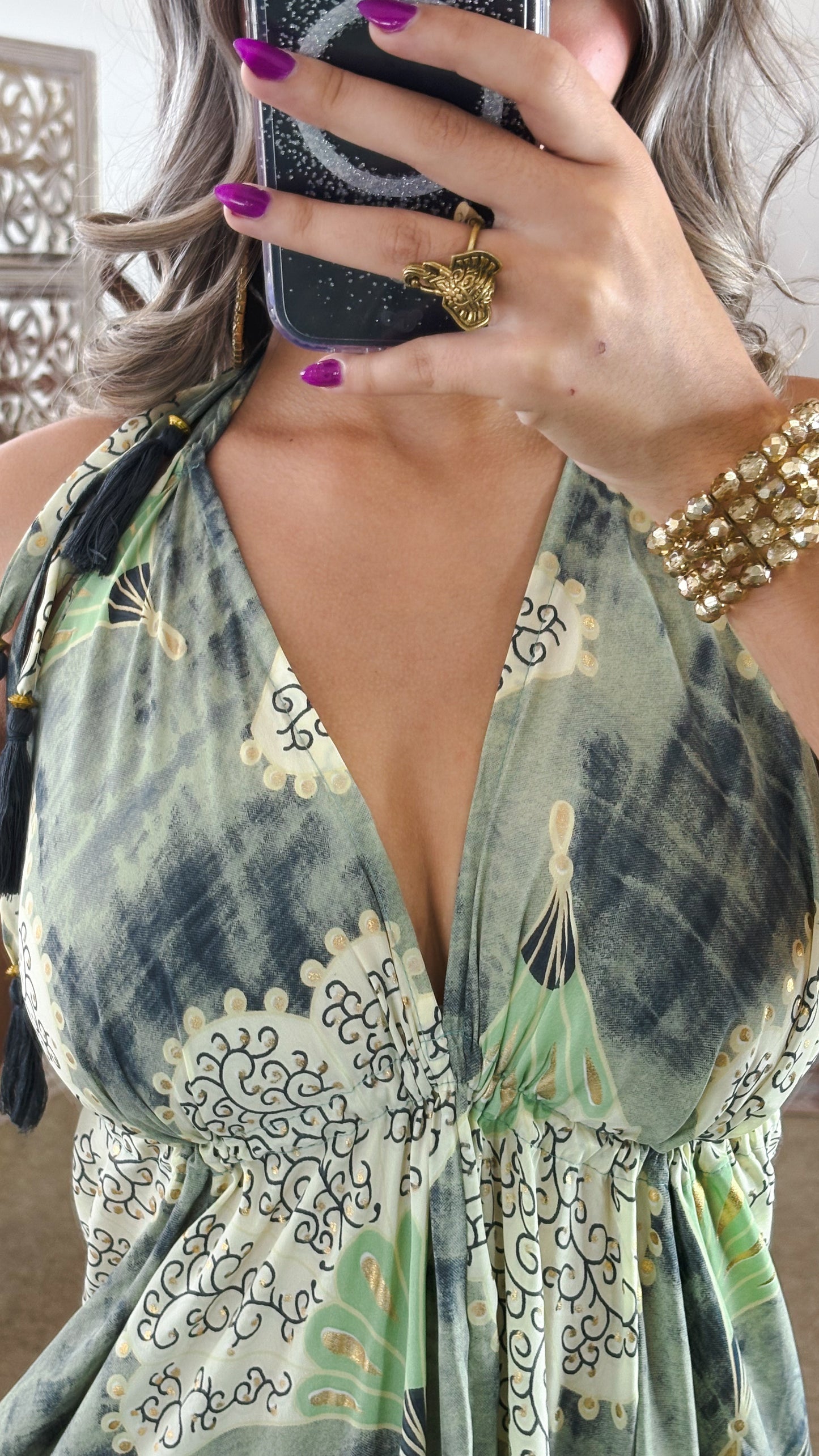 Damage Bohemian Dress