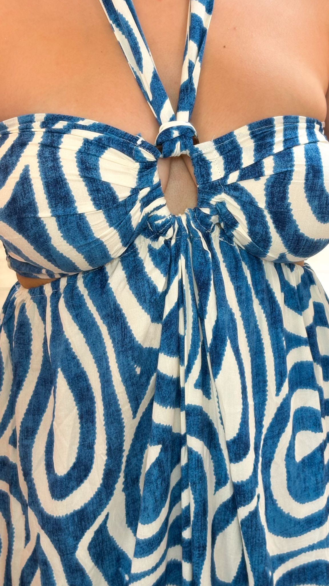 Talay Dress-Blue