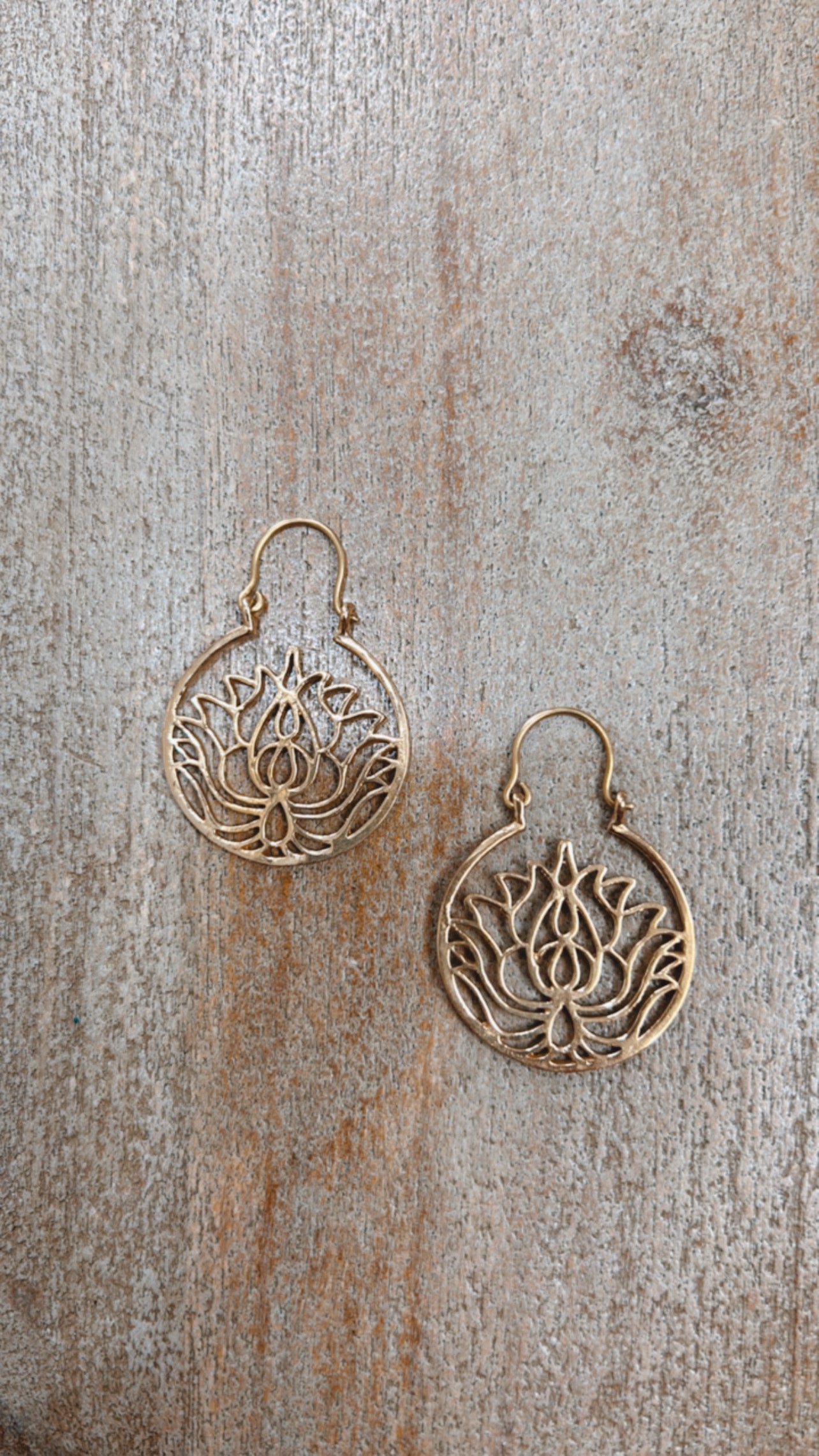 Brass Earrings