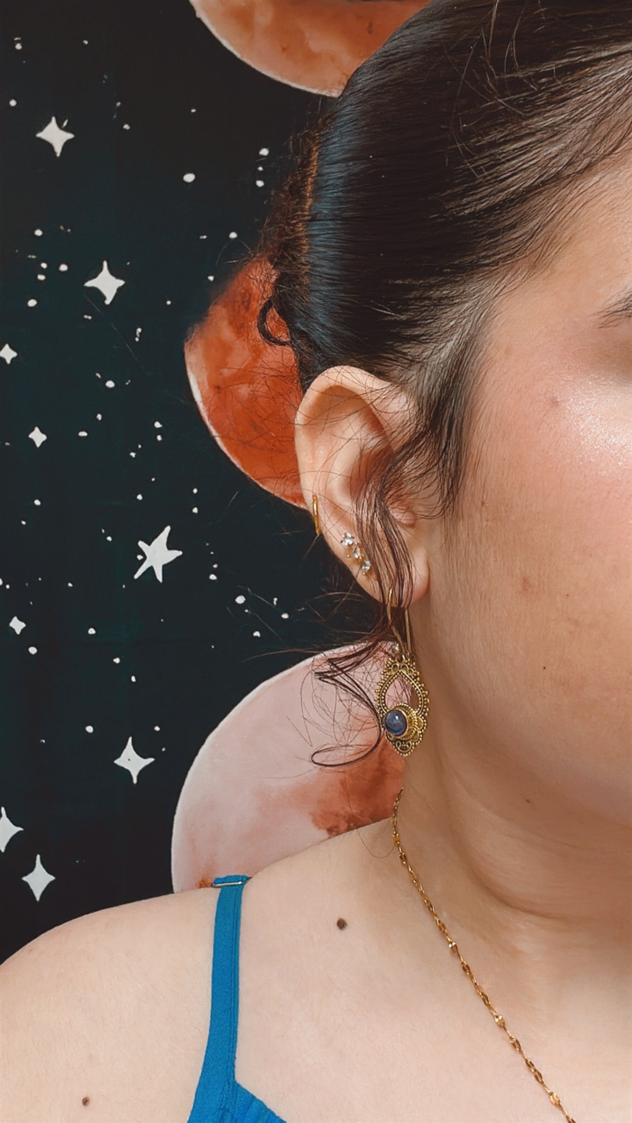 Brass Earrings