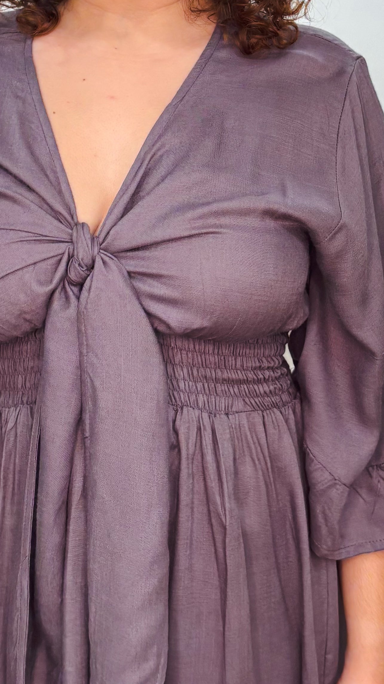Nomad Short Dress-Gray