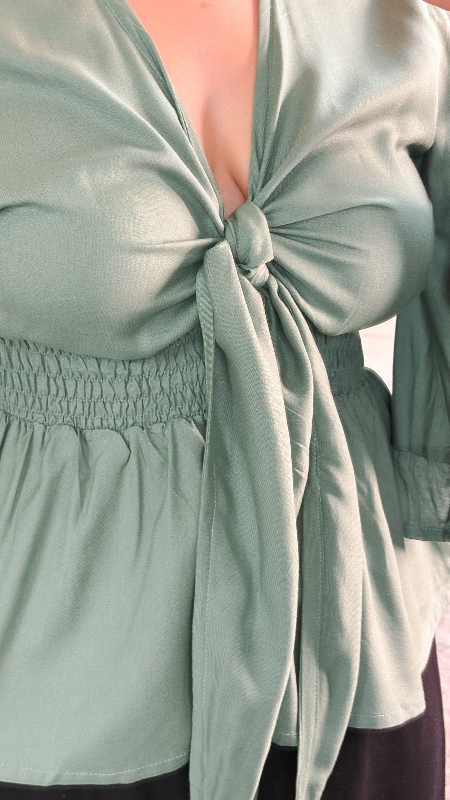 Nomad Top-Sage Green