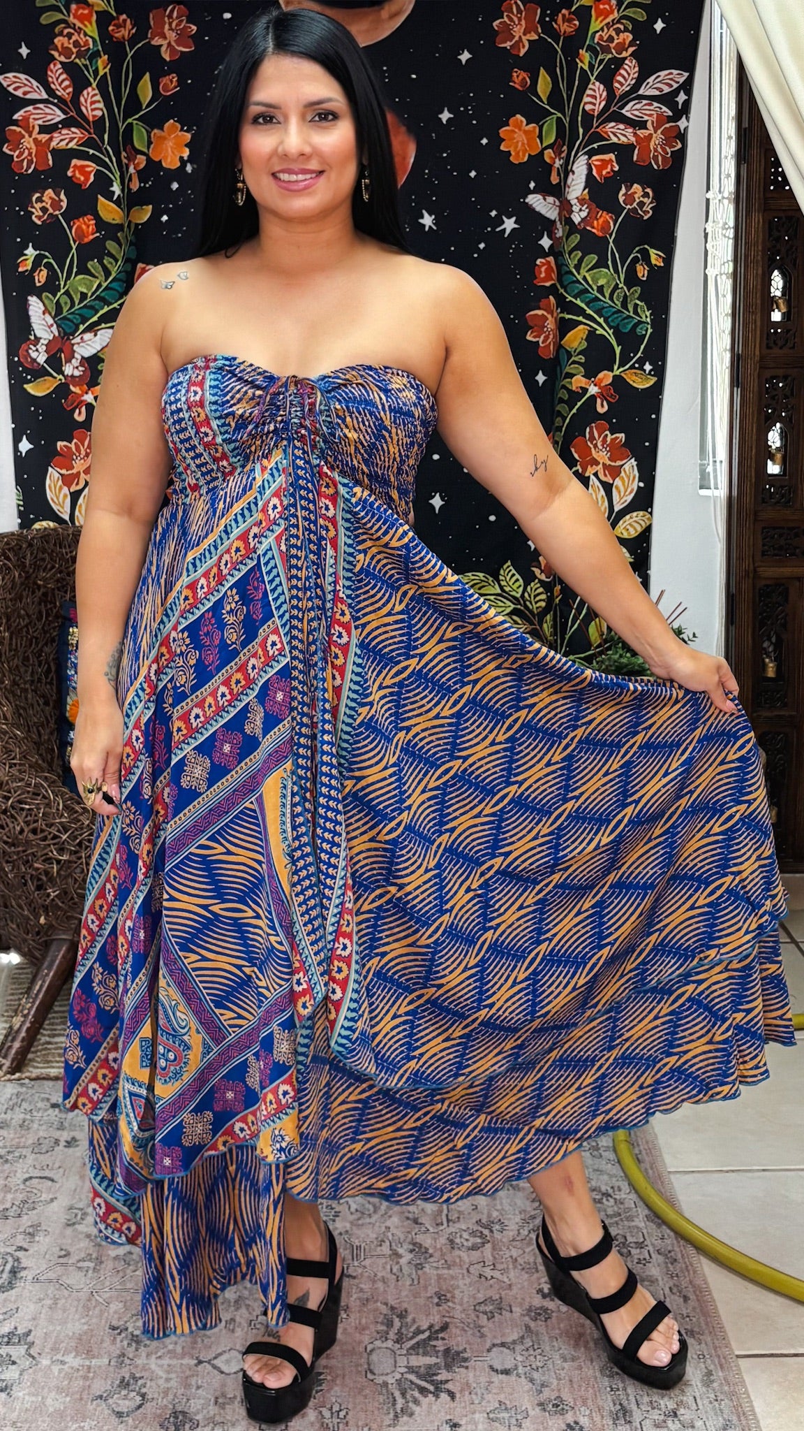Kalinda Dress/Skirt-Royal