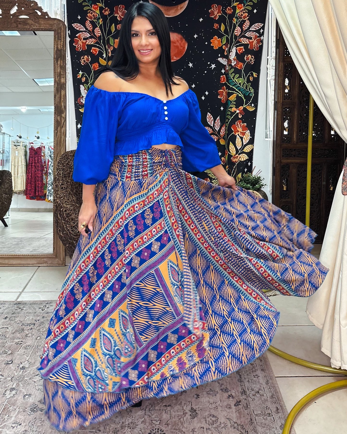 Kalinda Dress/Skirt-Royal