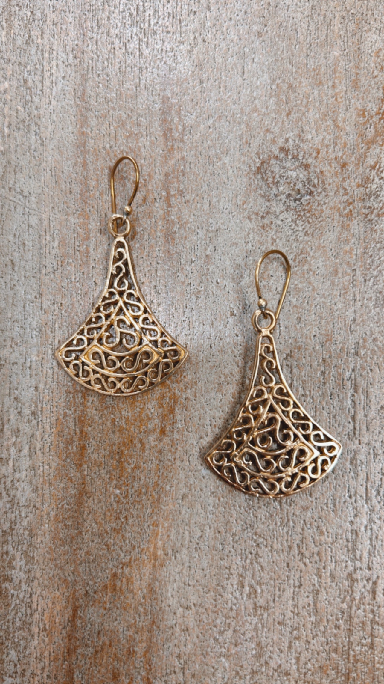 Brass Earrings