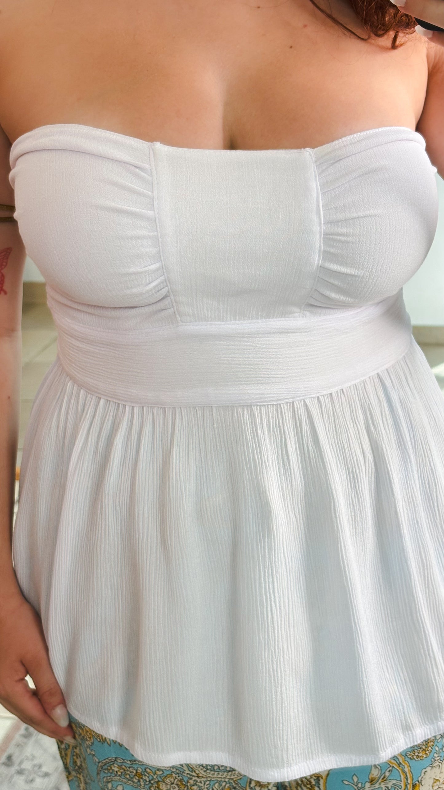 Indra Top-White