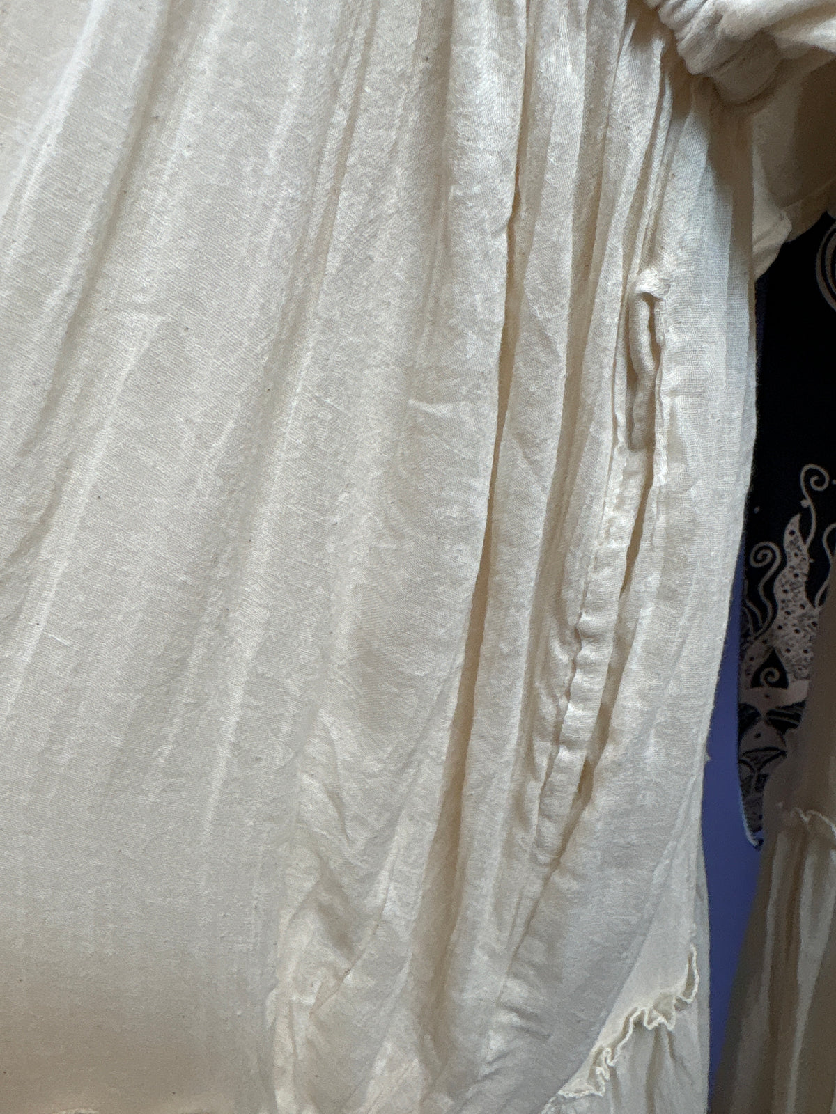 Damage Nelly Cotton Dress- Off White