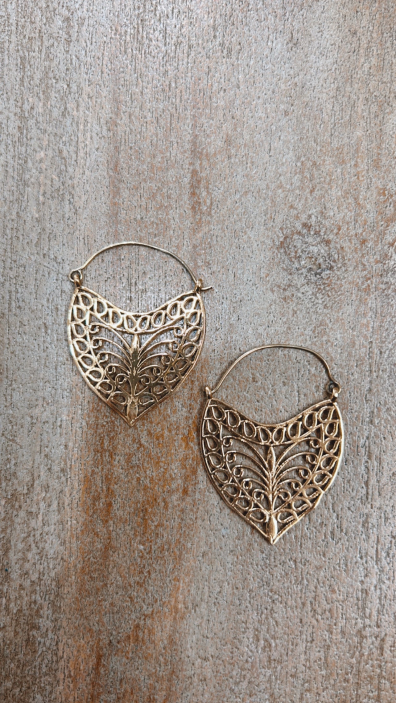 Brass Earrings