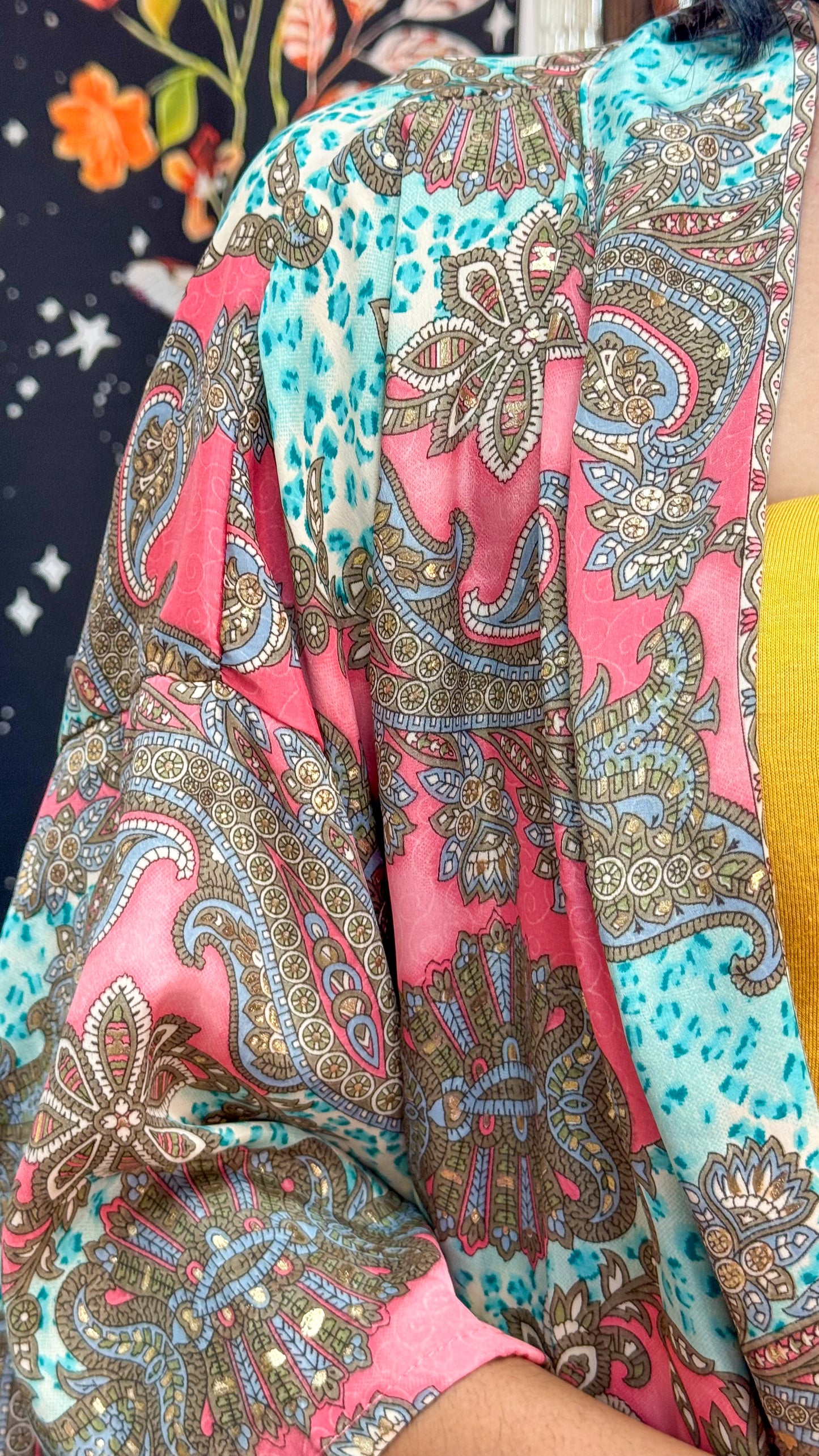 Boho Short Kimono