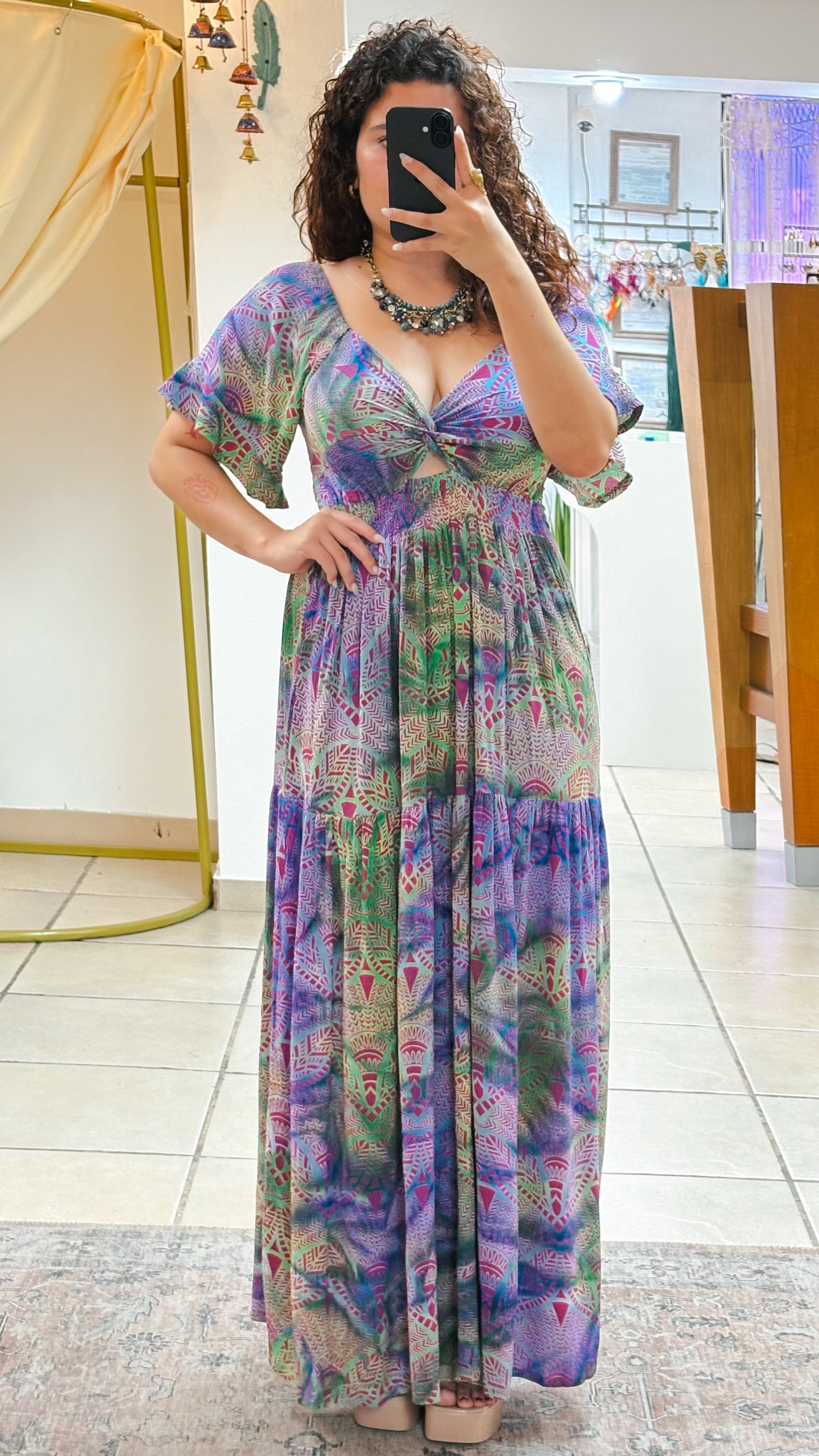 Bohemo Dress-Violet