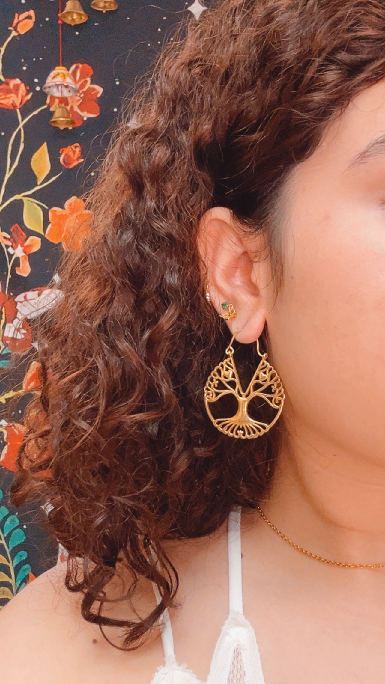 Brass Earrings