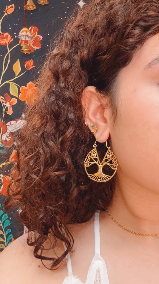Brass Earrings