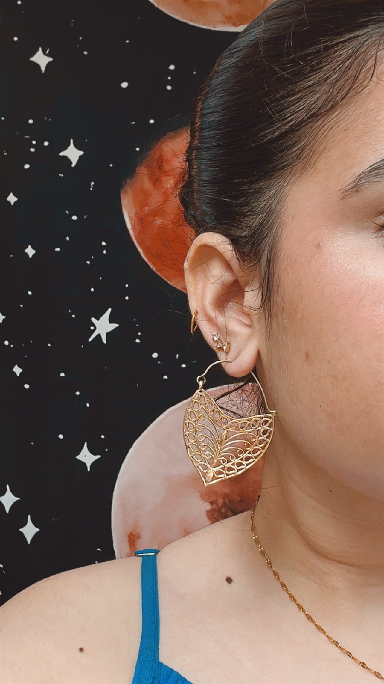 Brass Earrings