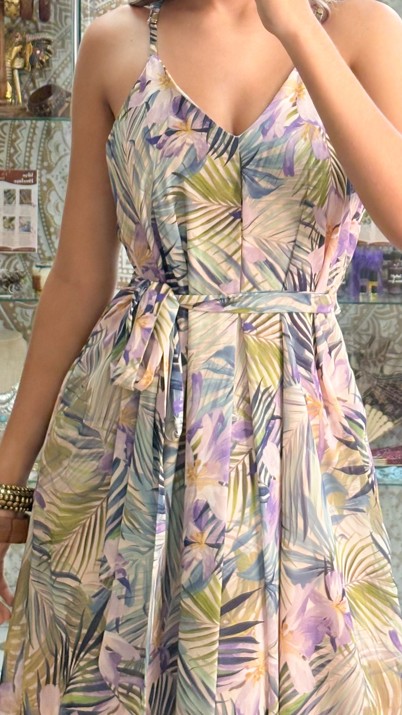 Eliora Maxi Dress- Purple