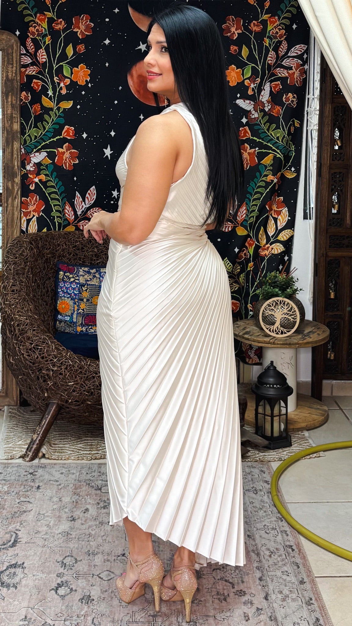 Sirena Dress-Bone White