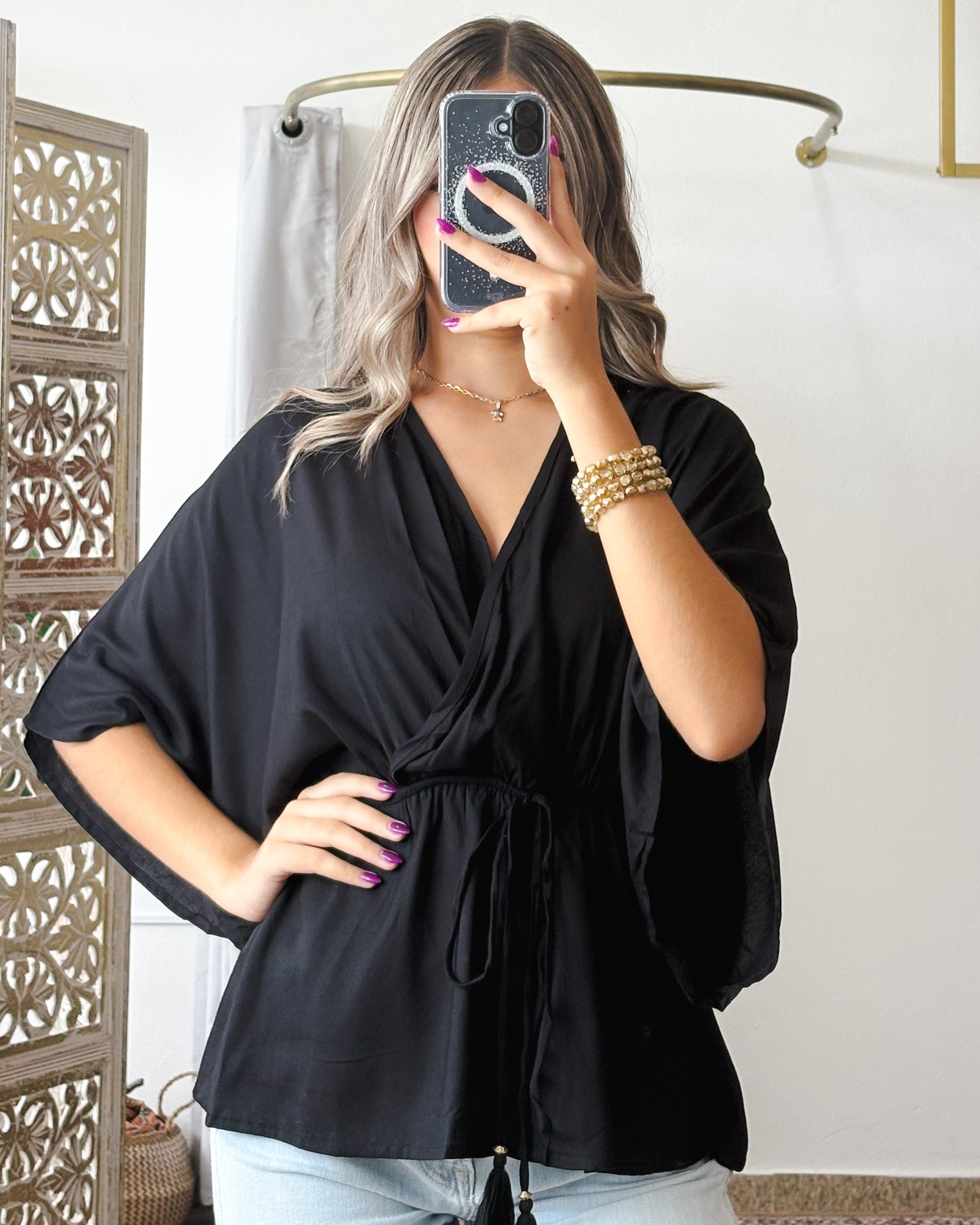 Maracaibo Top-Black