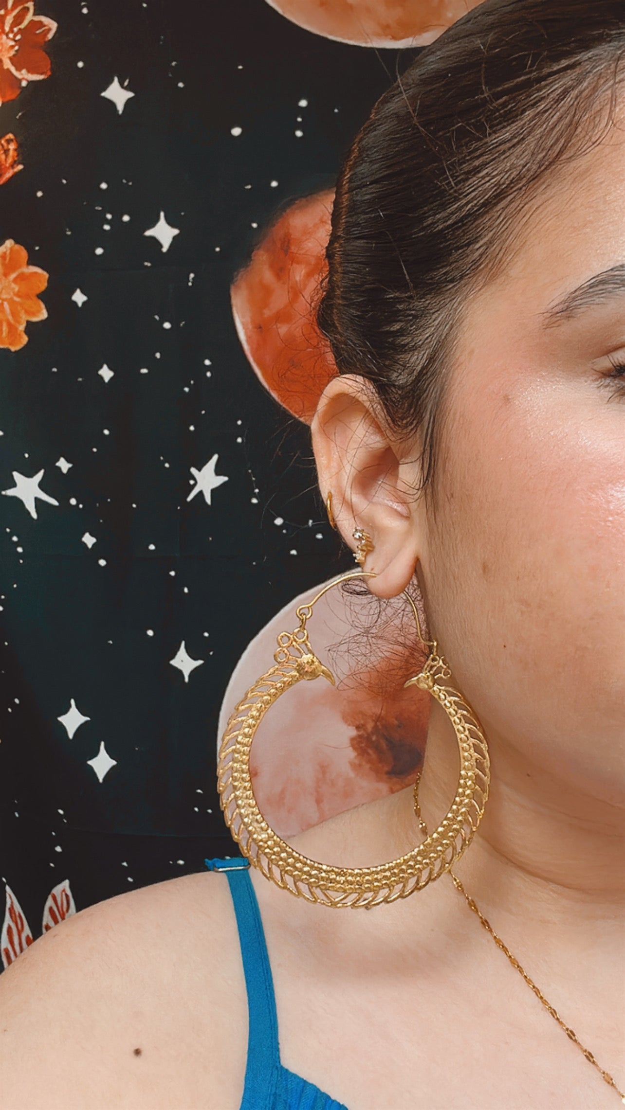Brass Earrings