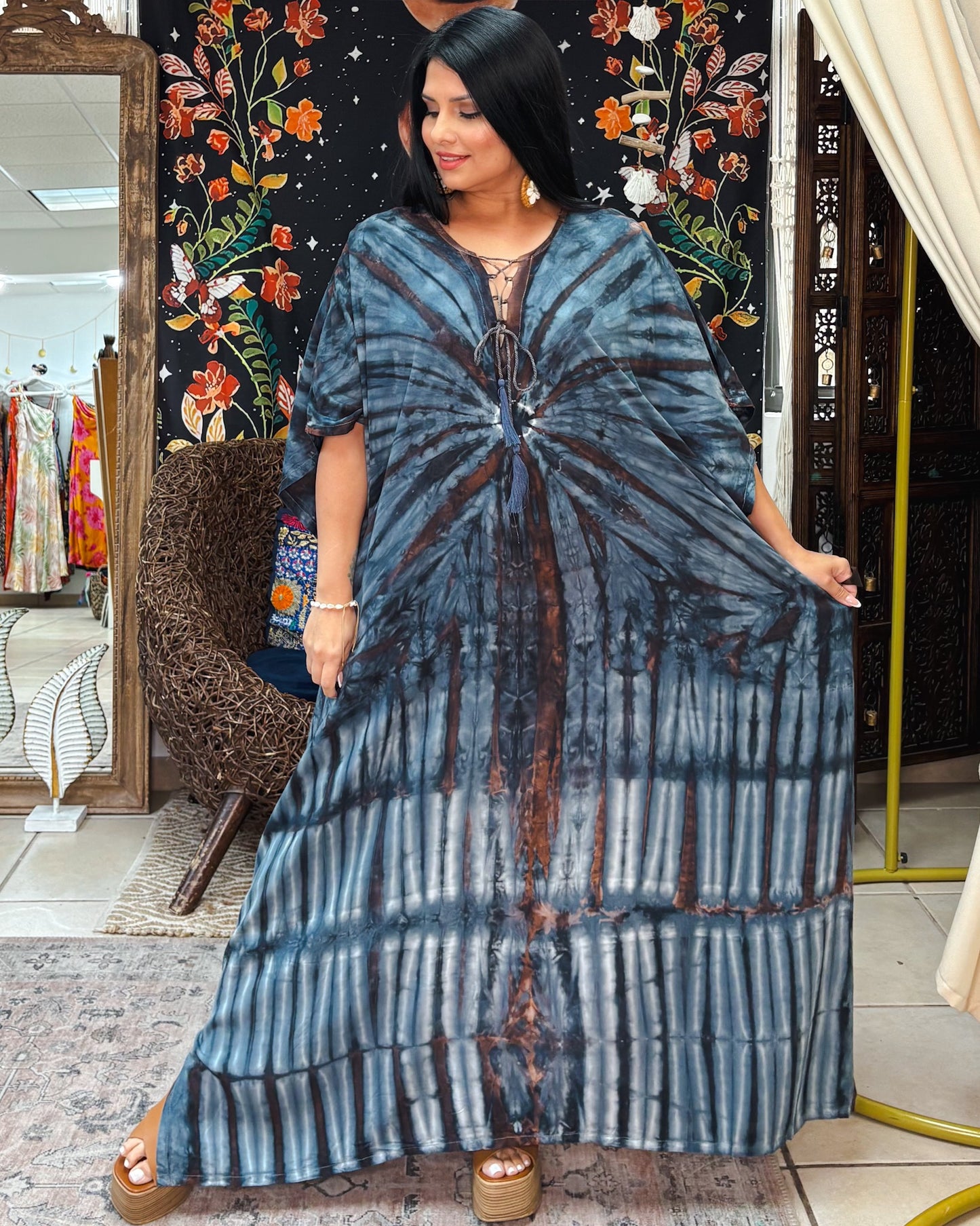 Zafiro Kaftan Dress