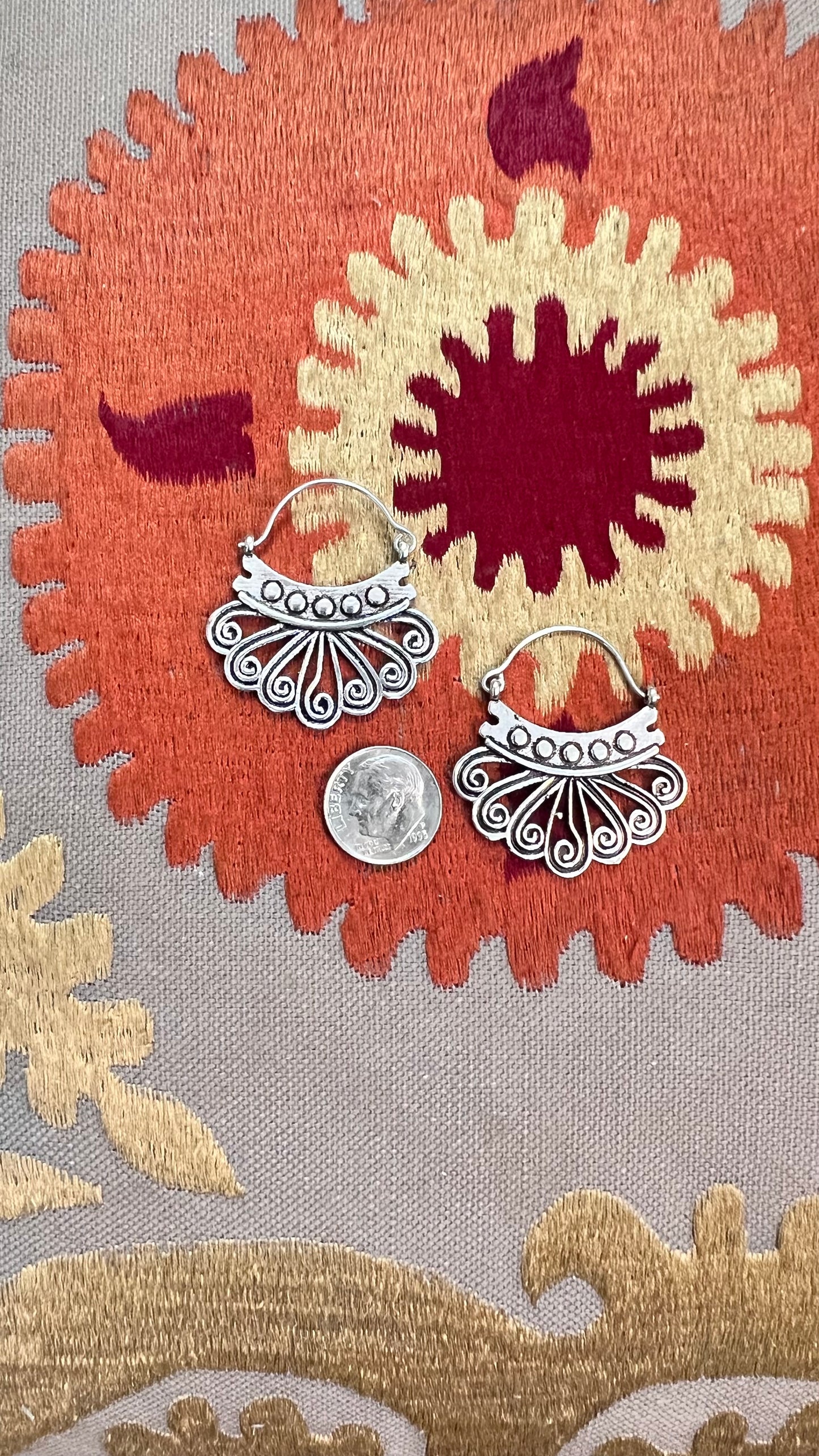 Indie Brass Earrings
