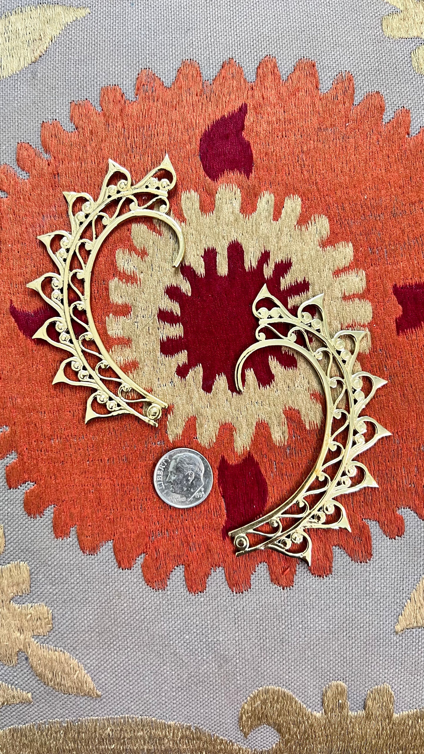 Brass Earrings