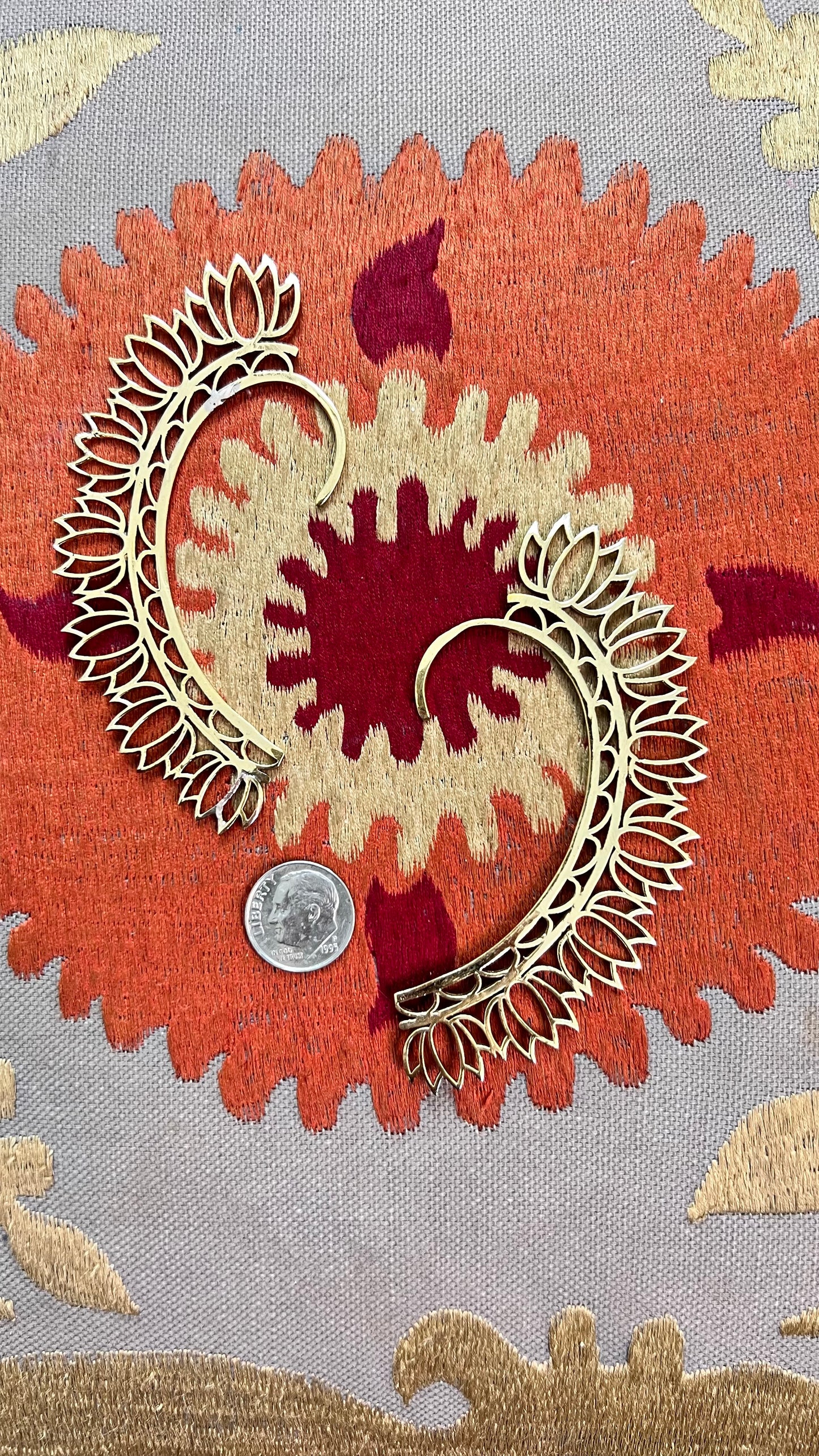 Brass Earrings