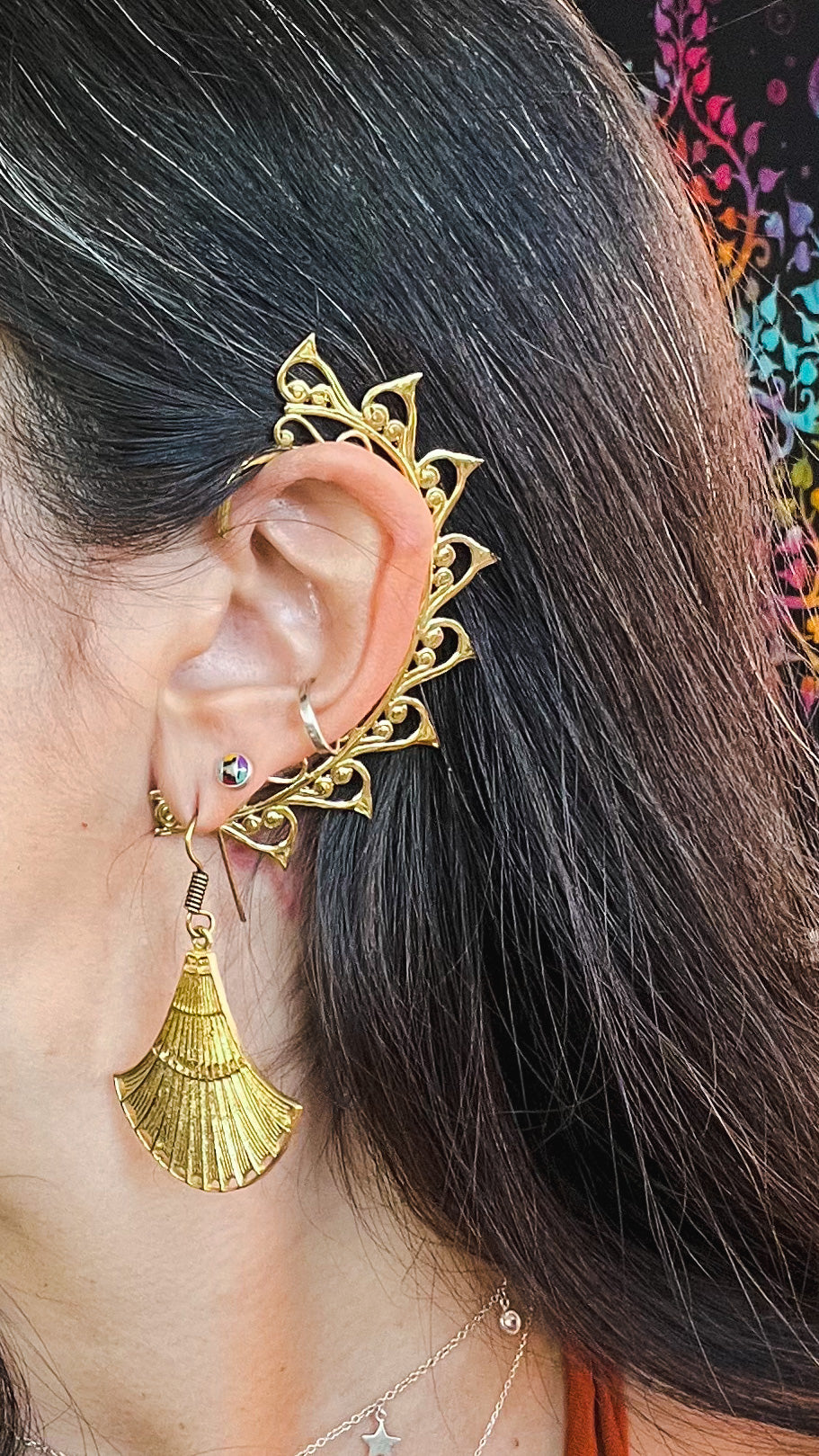 Brass Earrings