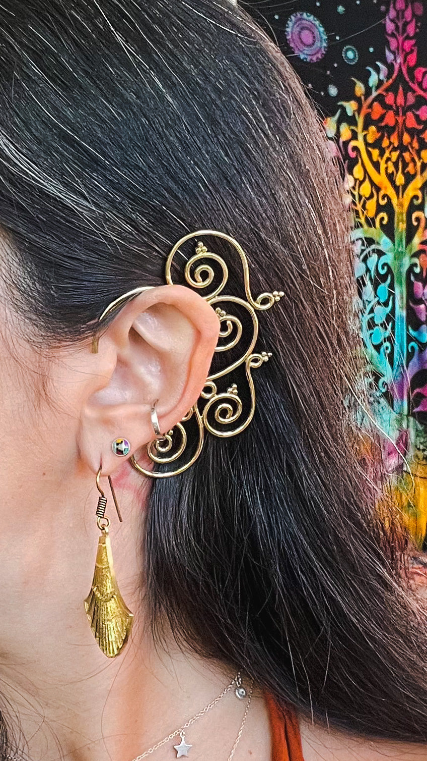 Brass Earrings