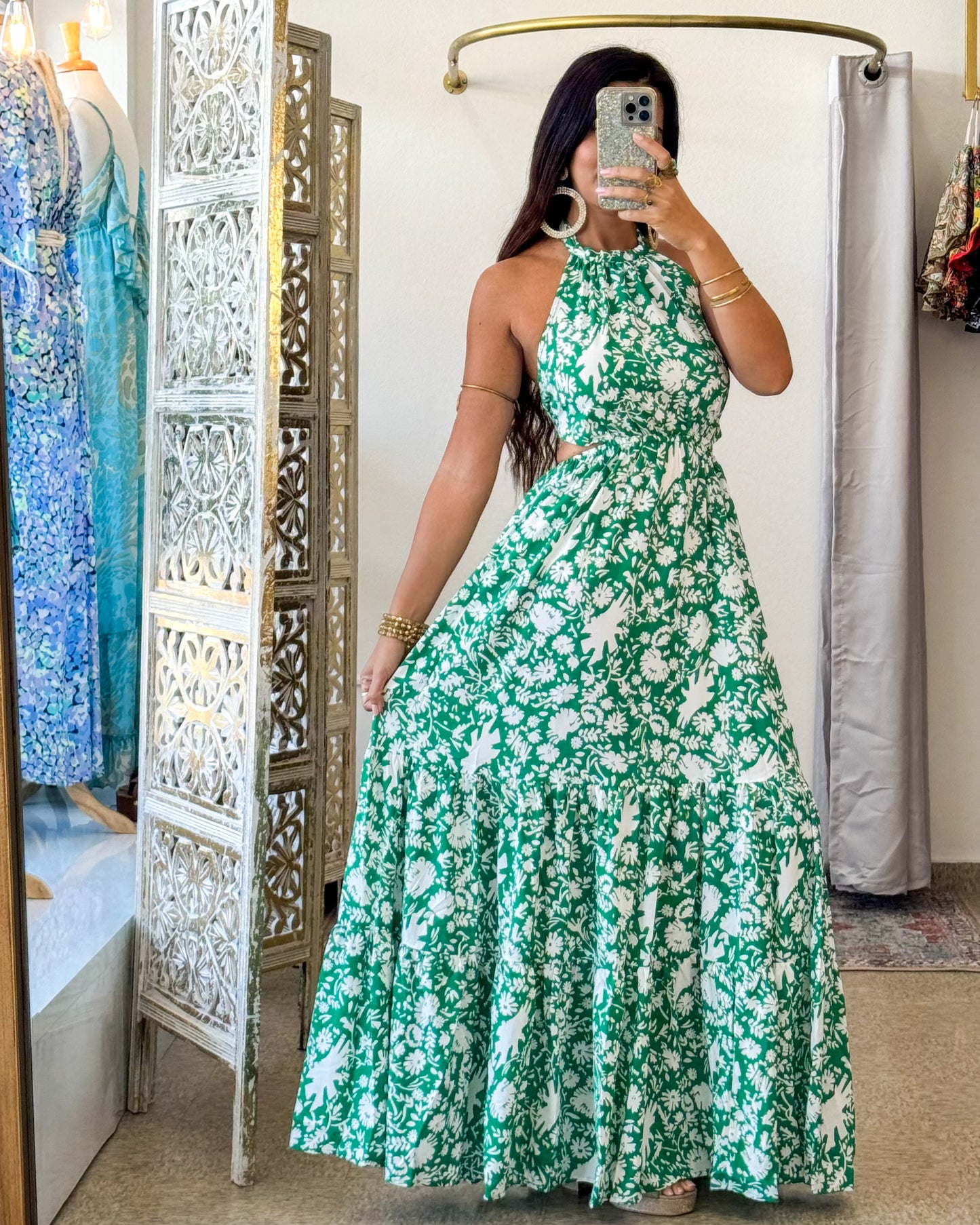 Farish Dress- Green