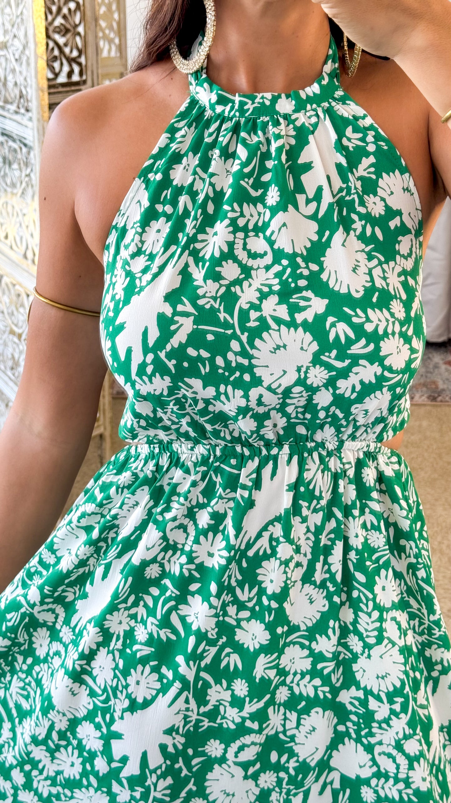 Farish Dress- Green