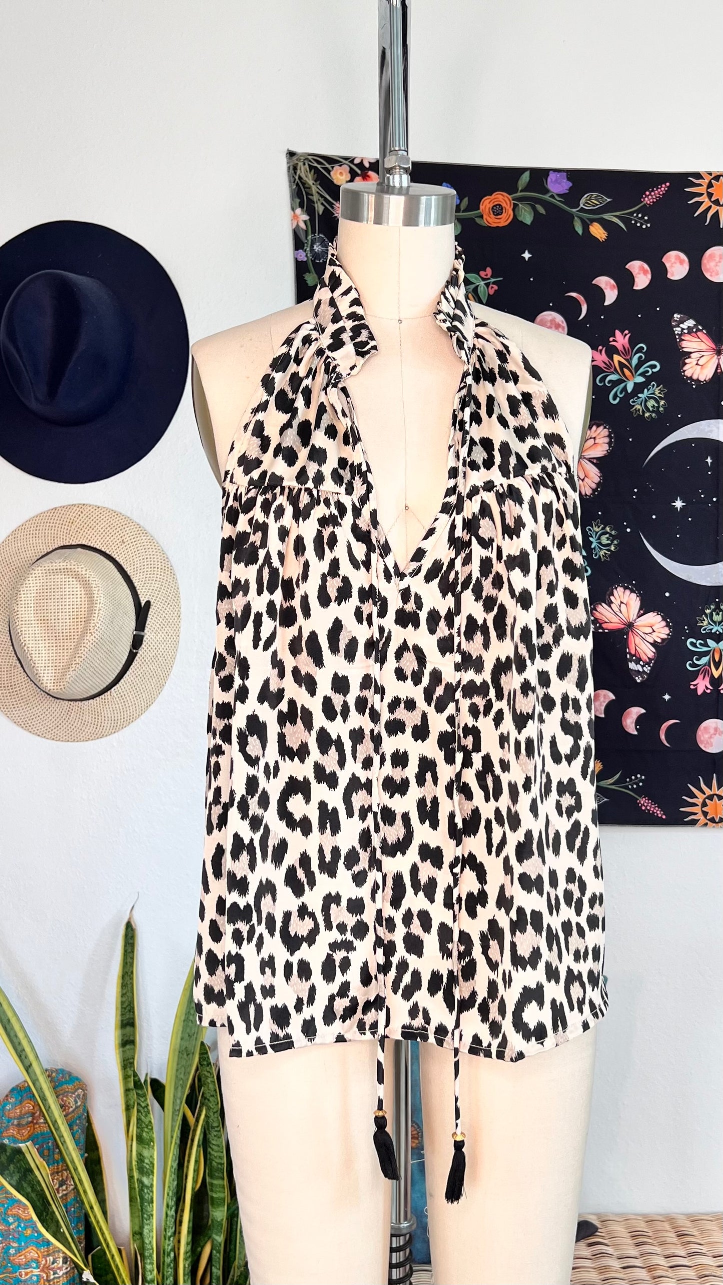 Ruffle Neck Top