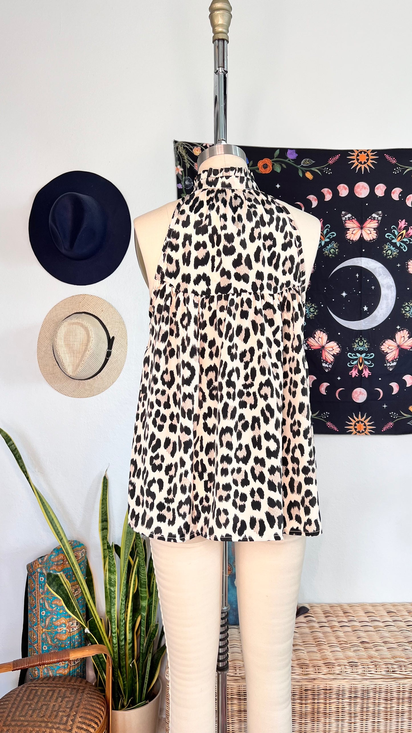 Ruffle Neck Top