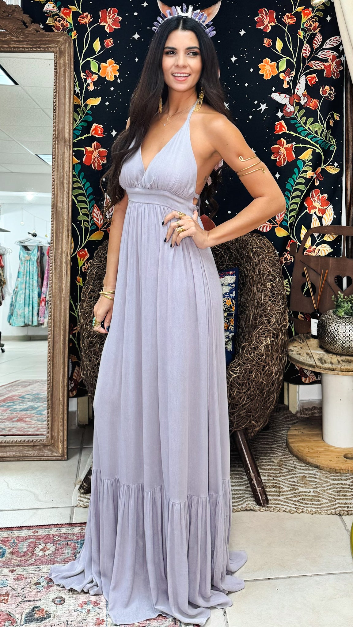 Damage Niam Maxi Dress