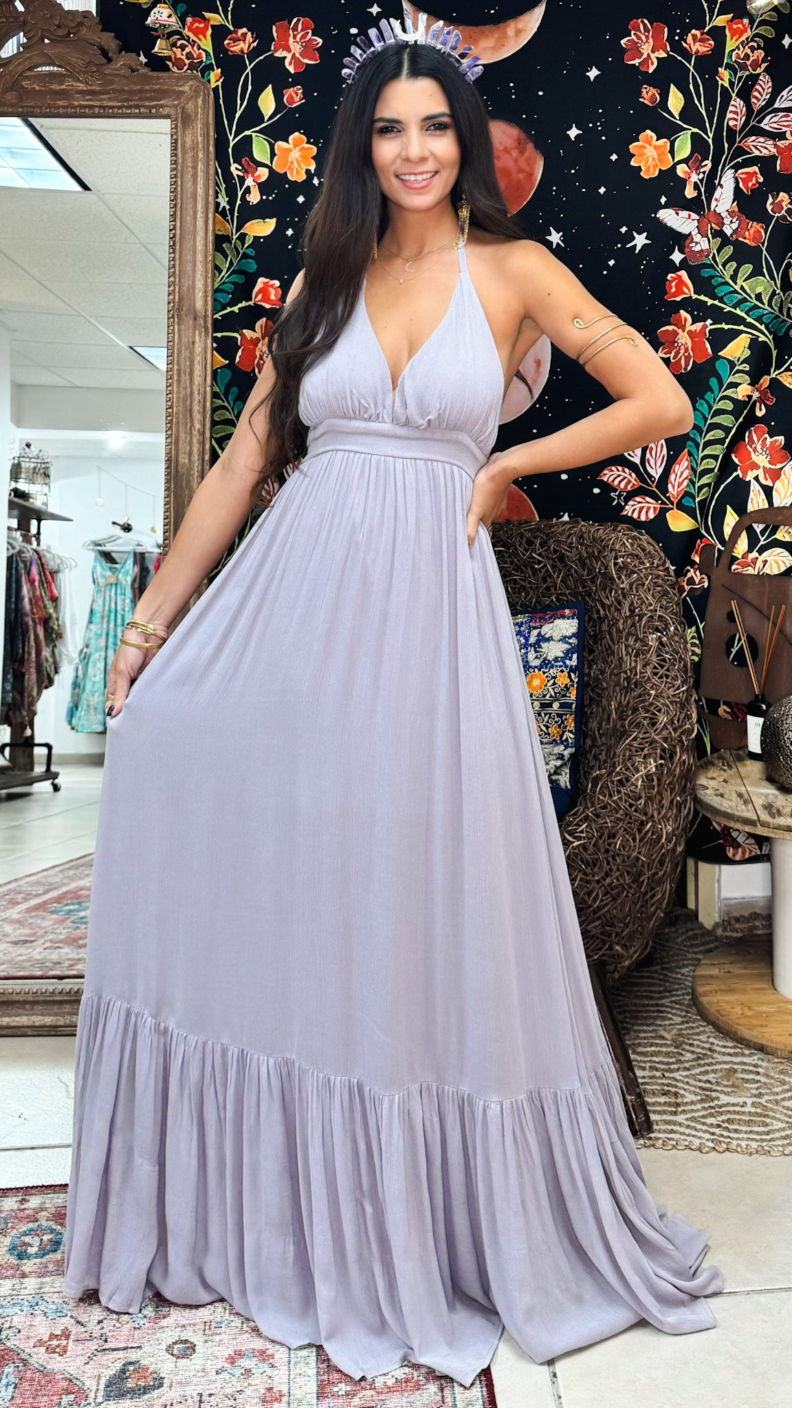 Damage Niam Maxi Dress