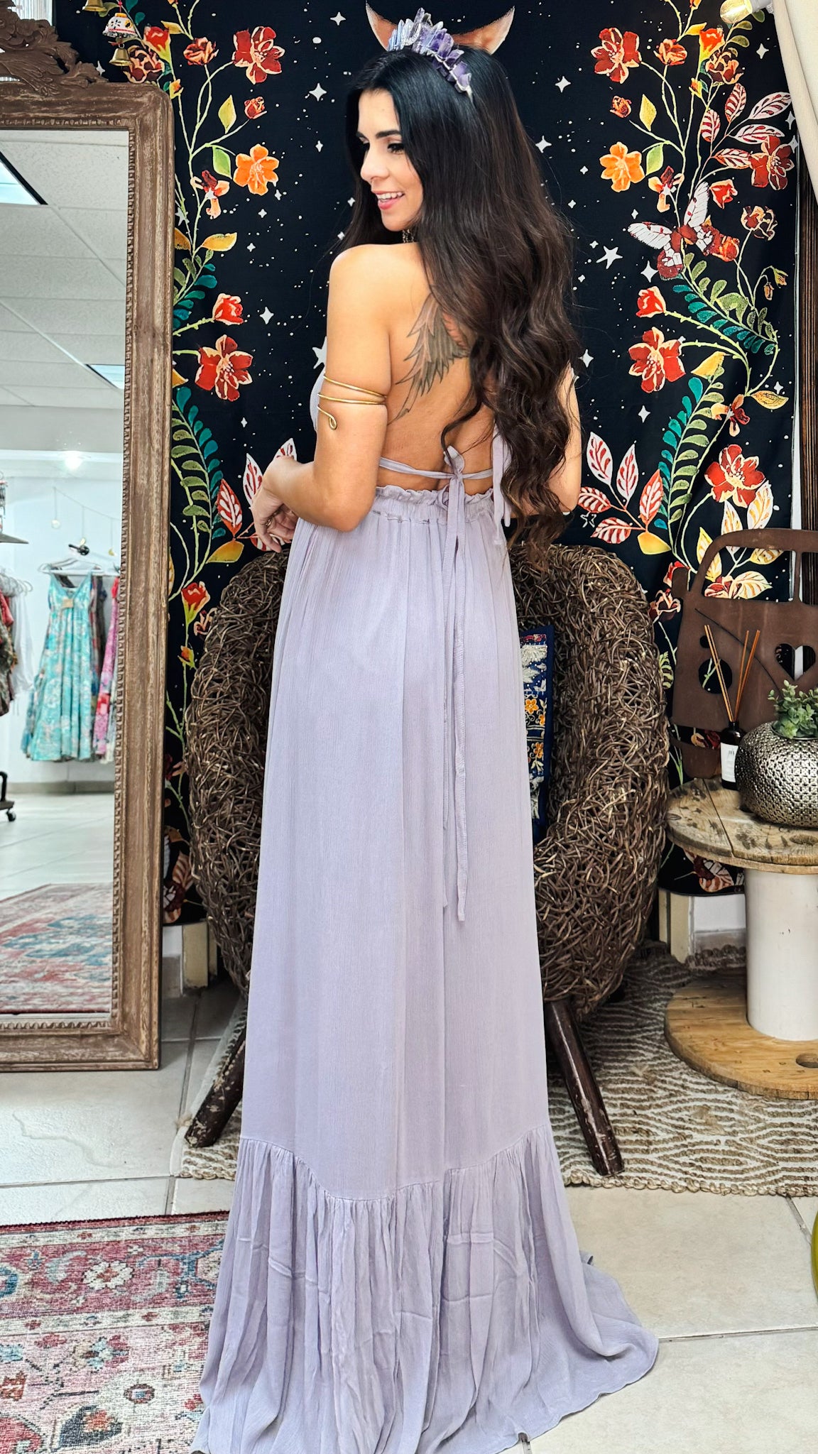 Damage Niam Maxi Dress