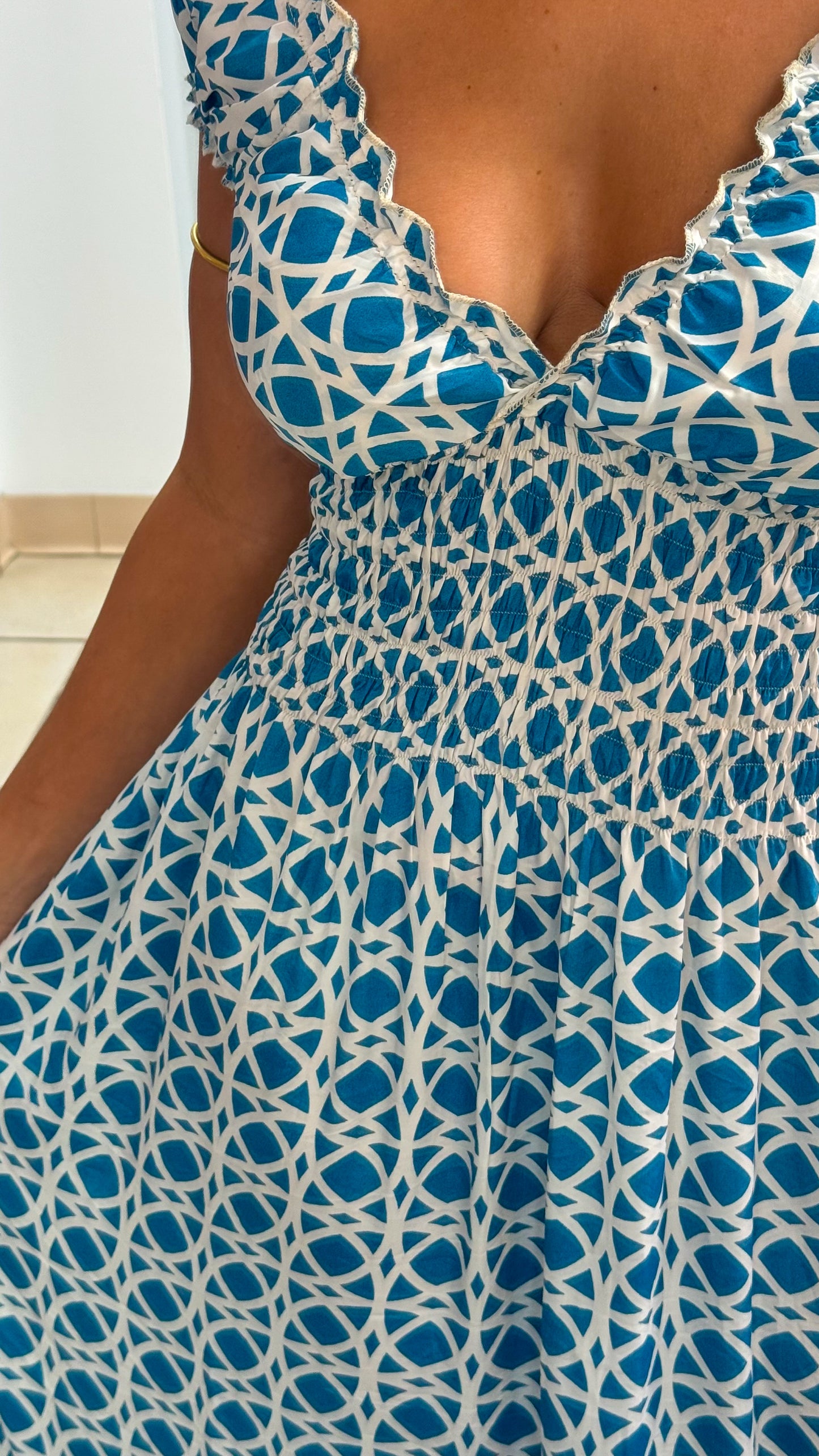 Peasant Maxi Dress