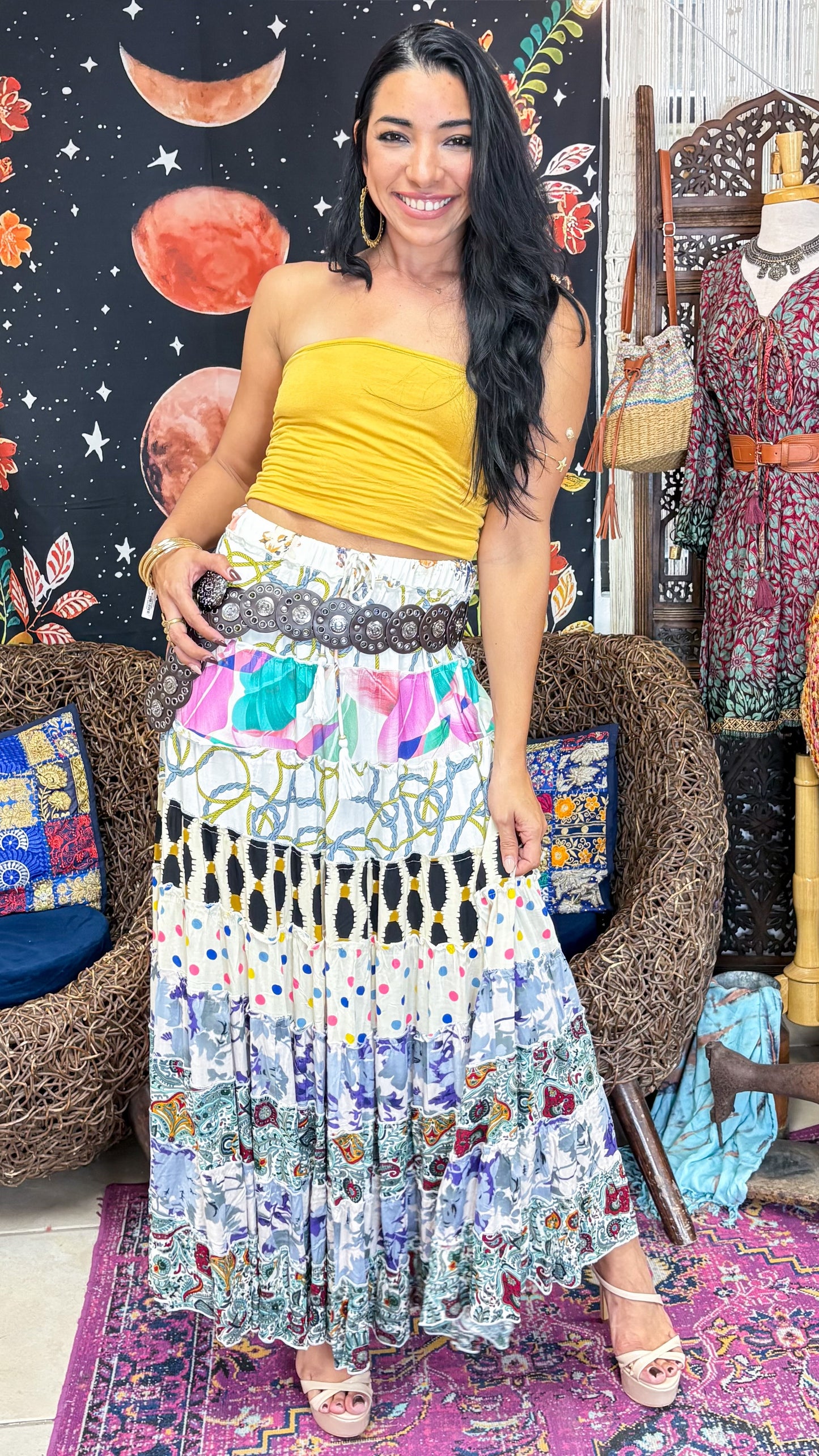 Hippie Patchwork Skirt