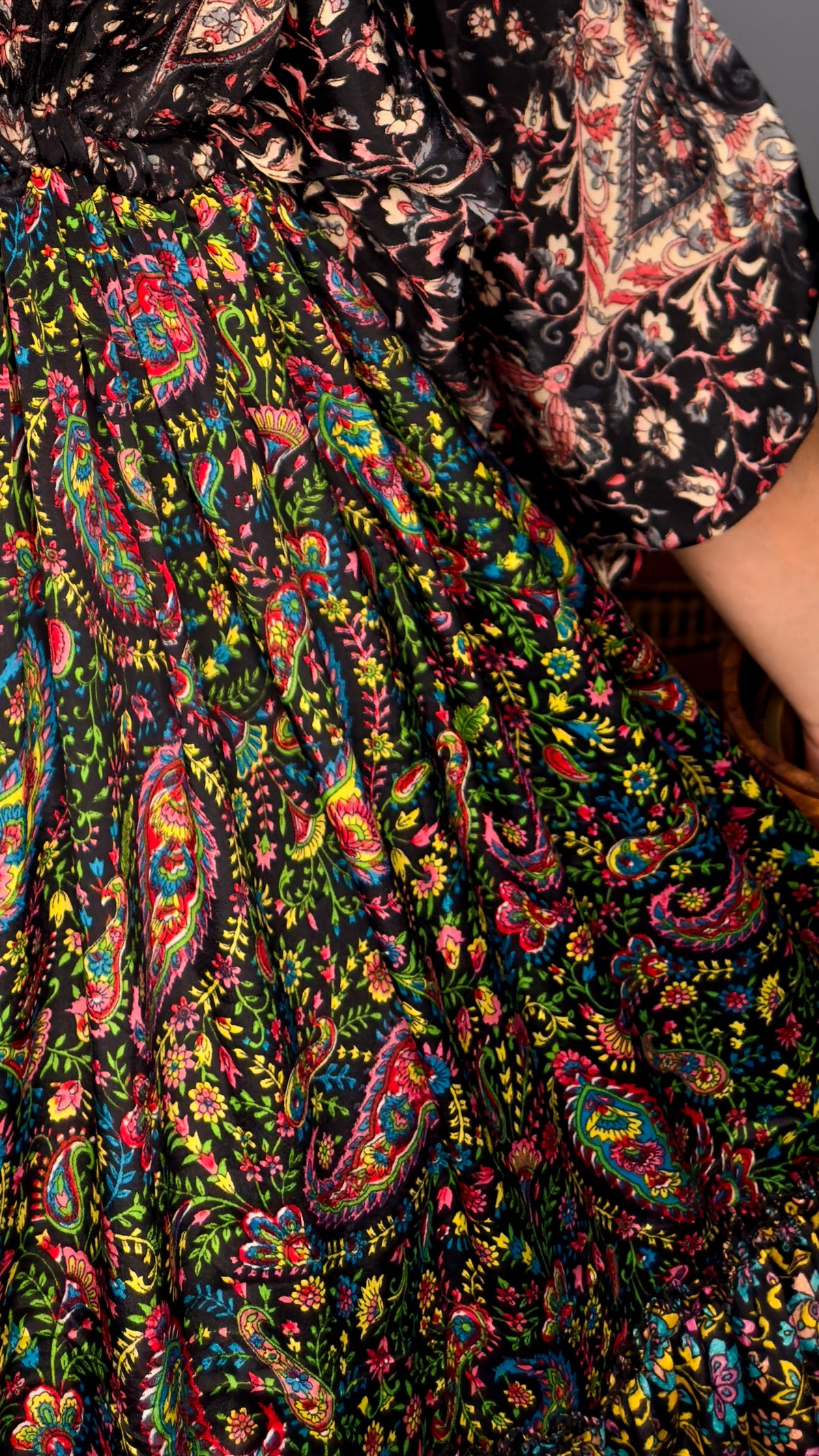 Nelly Patchwork Maxi Dress