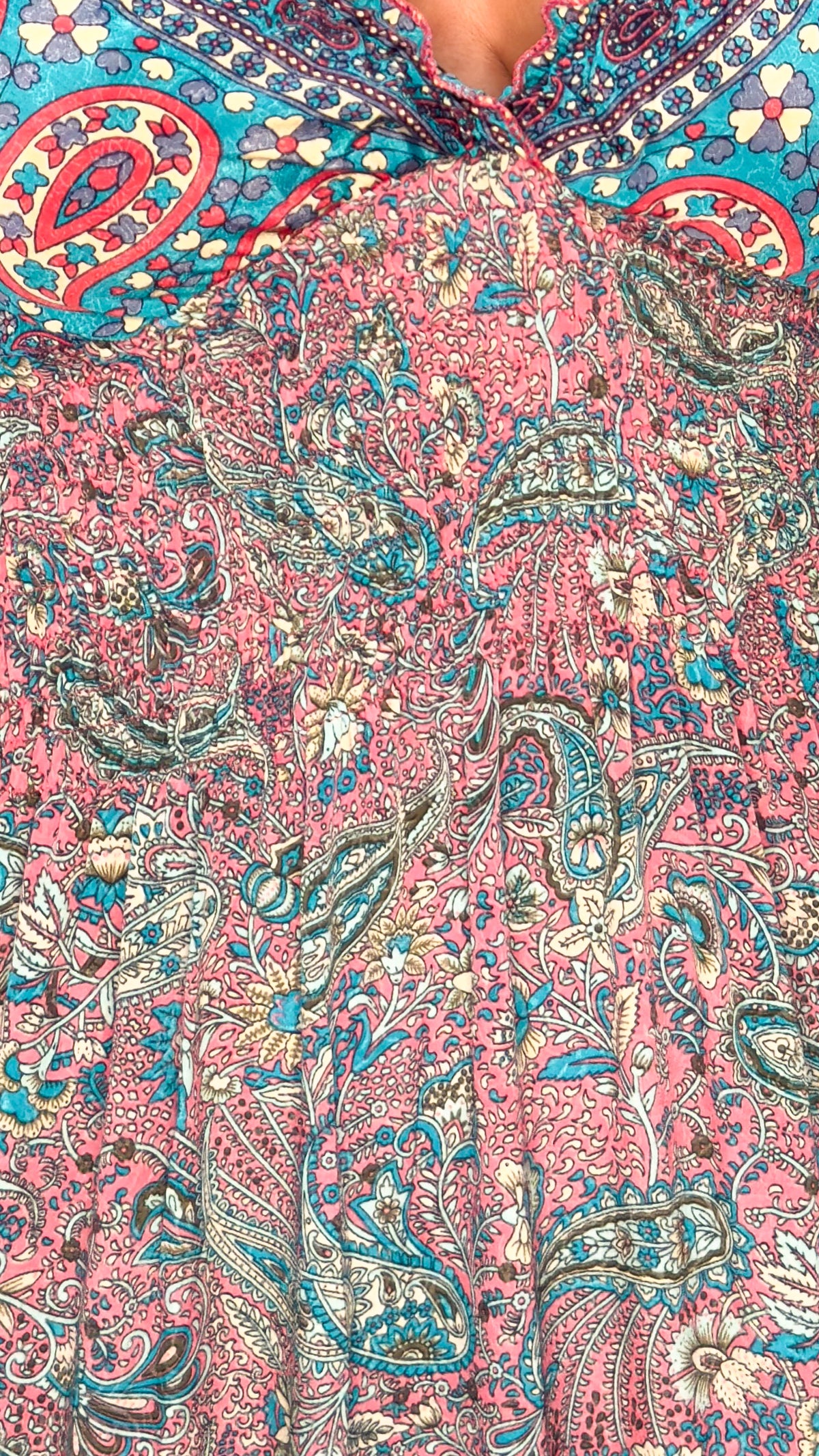 Peasant Patchwork Dress
