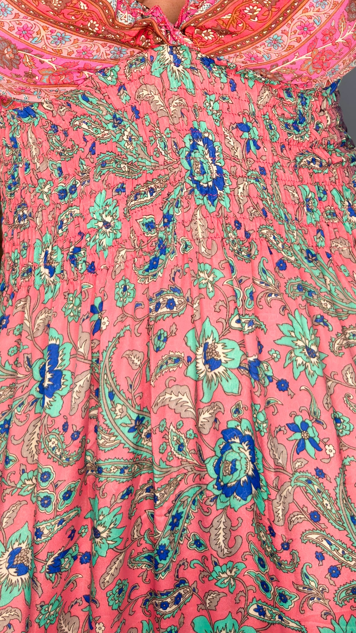 Peasant Patchwork Dress