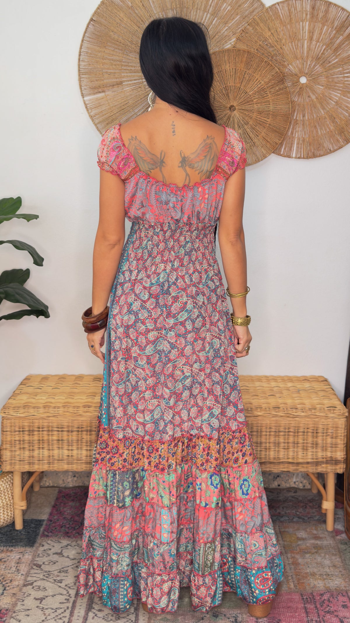 Peasant Patchwork Dress