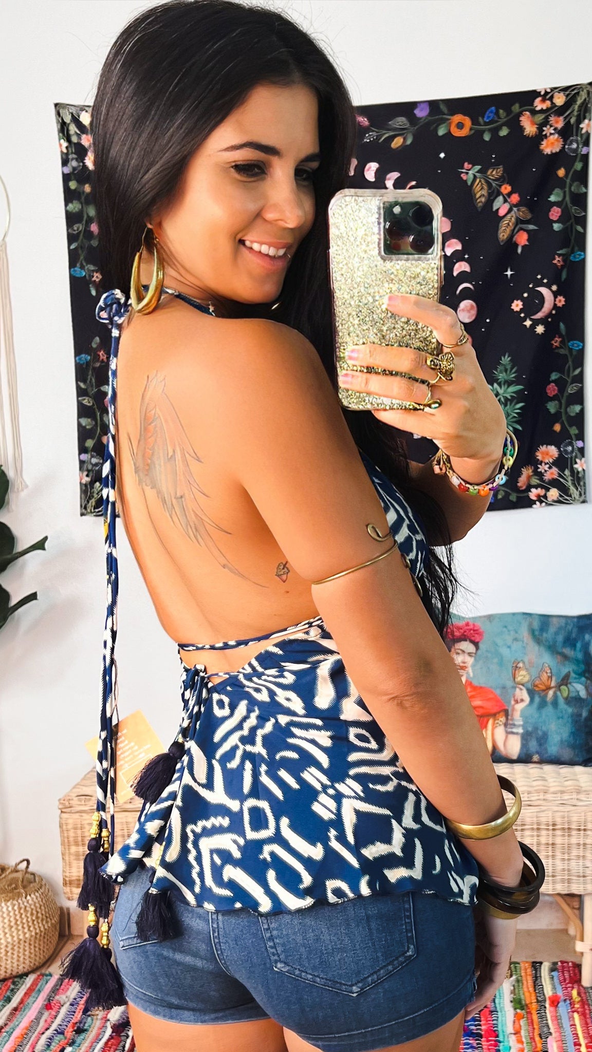 Bohemian Halter Top