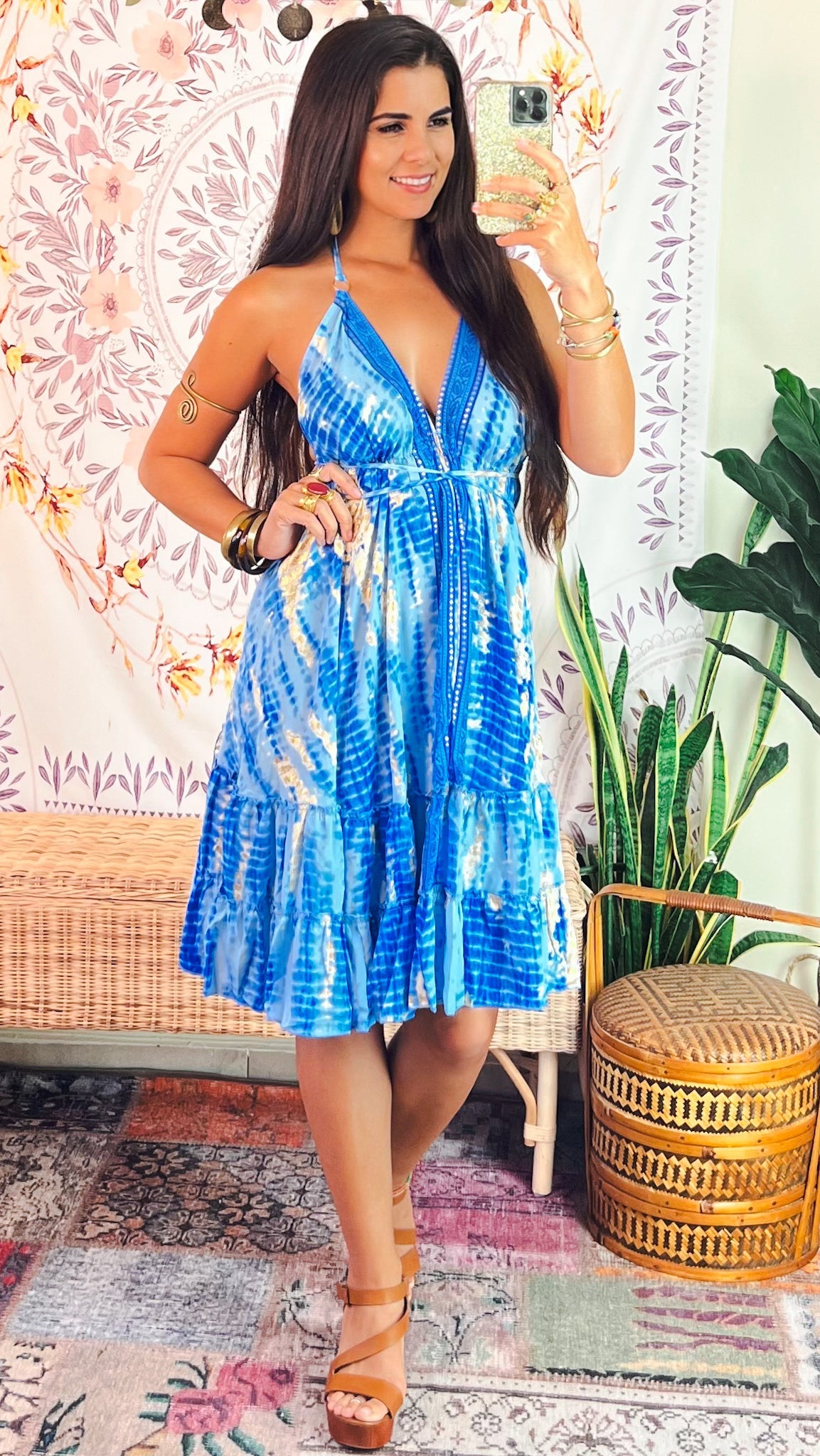 Vibrant Short Dress