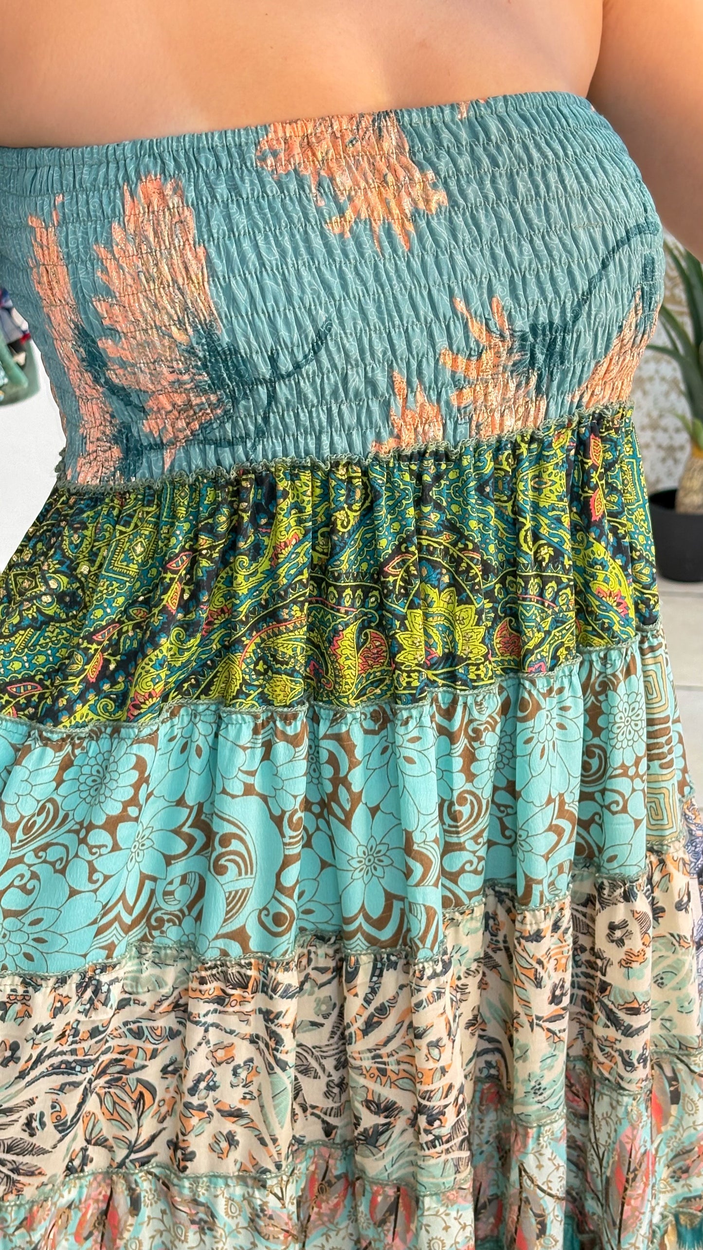 Zoe Patchwork Dress/Skirt