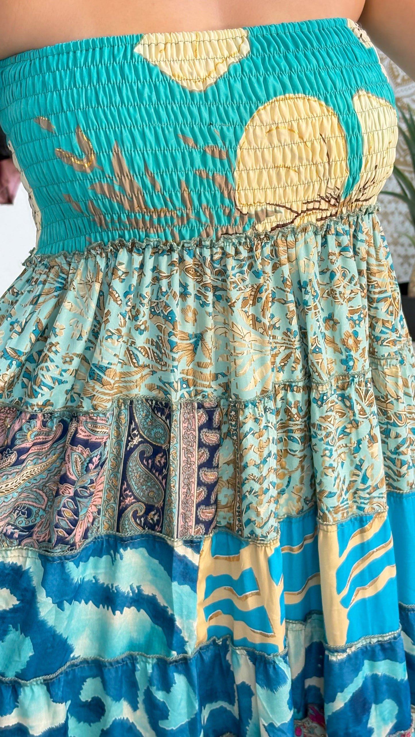 Zoe Patchwork Dress/Skirt