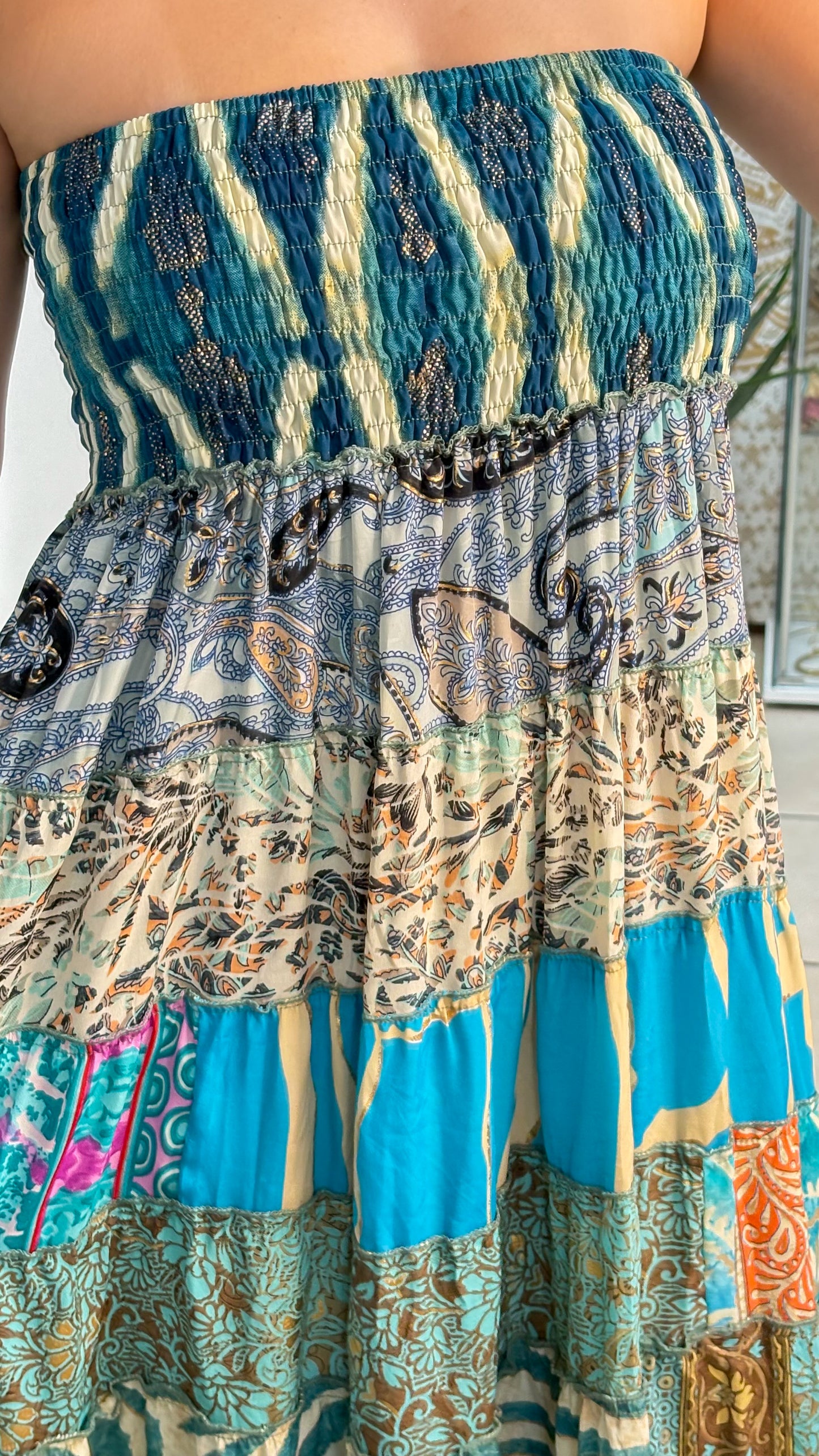 Zoe Patchwork Dress/Skirt